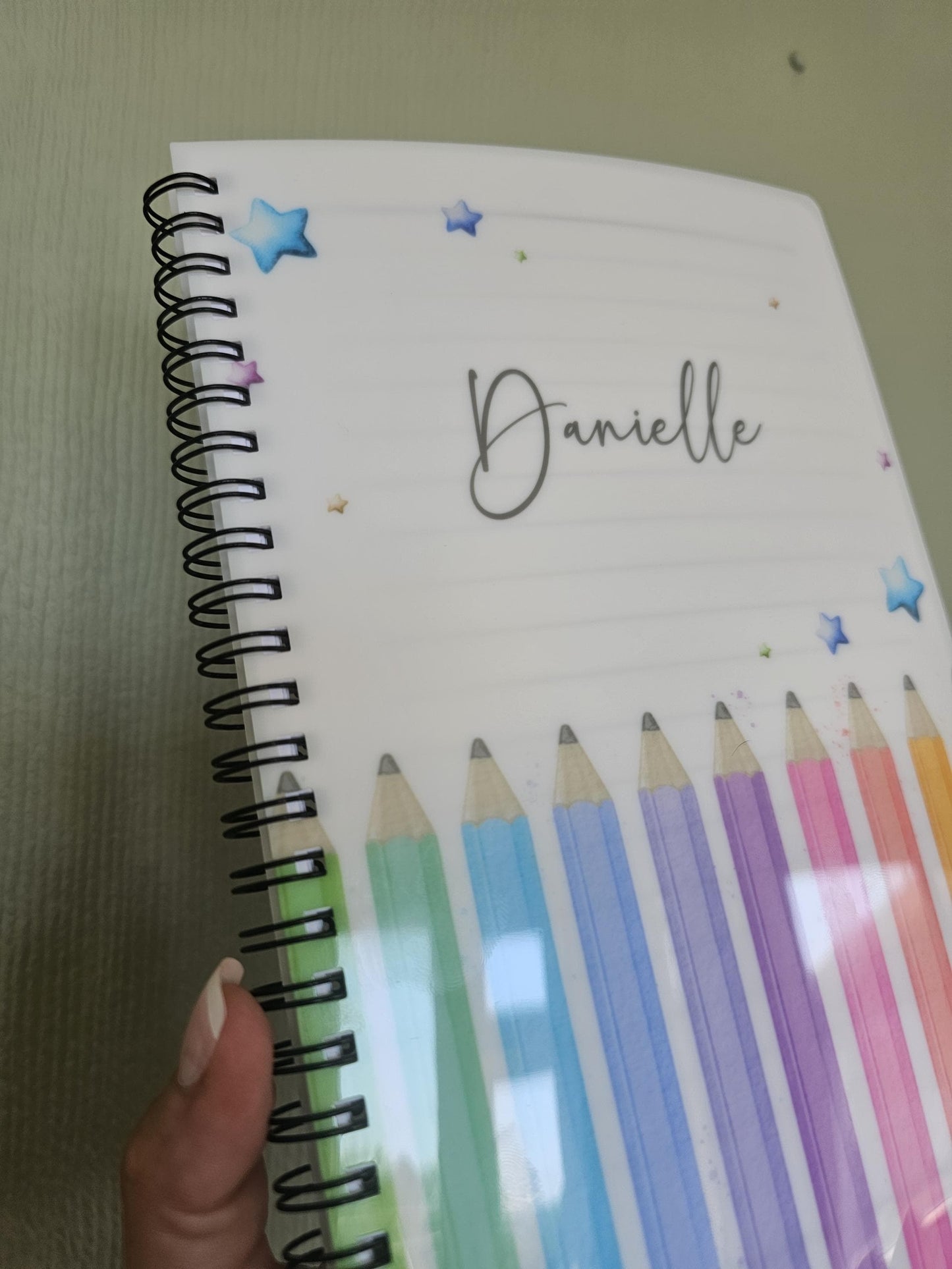 Personalised Teacher Notebook: A5 Lined Notepad, Thank You Gift