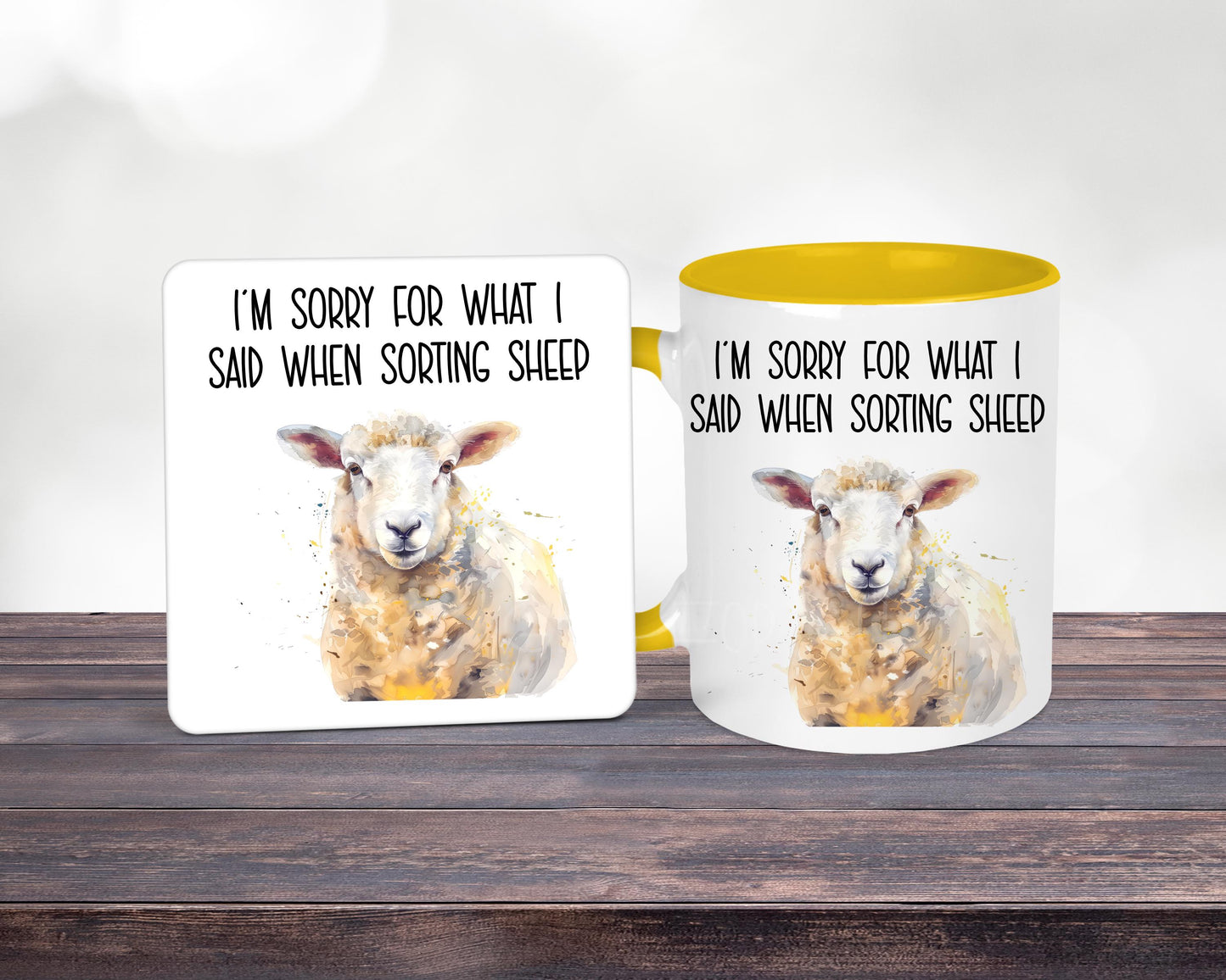 Funny Sheep Sorting Mug, Sorry For What I Said When Sorting Sheep, Gift For Shepherd Shepherdess