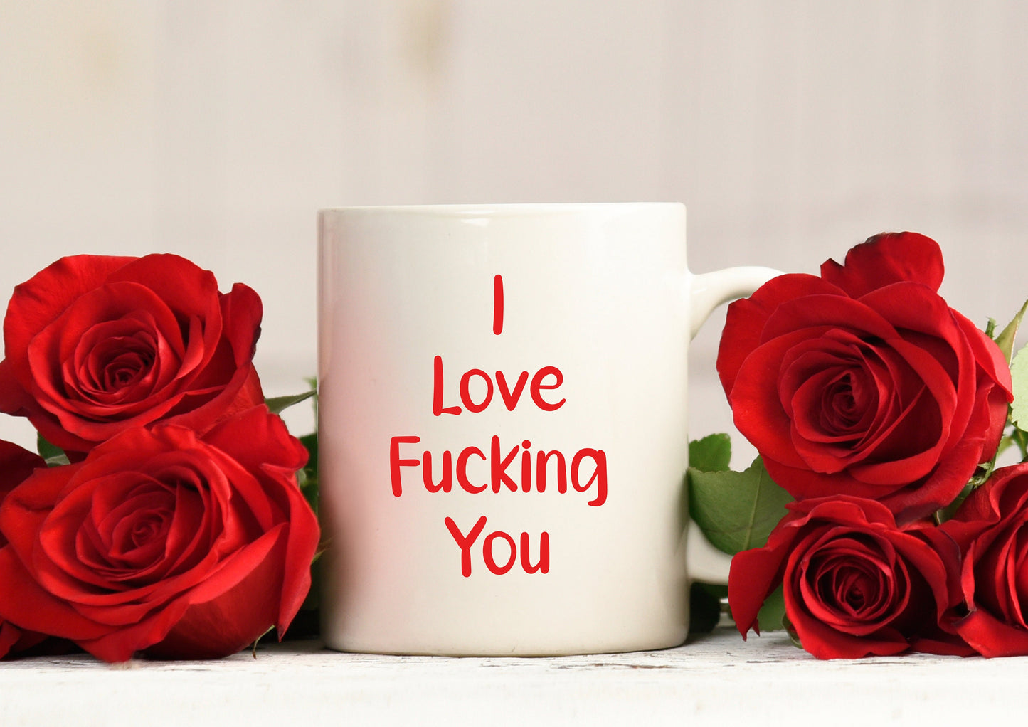 Rude Gifts, Funny Mug, I Love Fucking You, I Fucking Love You, Gift Idea, Swearing Gift For Him, Adult Humour