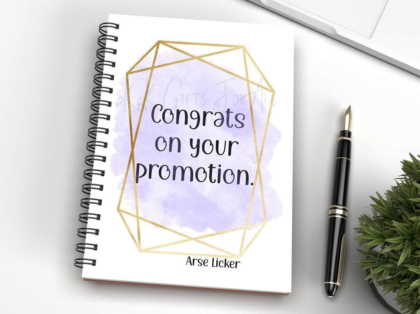Gifts For Colleague, Promotion Gifts, Best Friend New Job Gift, Congrats On You Promotion Notebook, Gifts For Friends With Sense Of Humour