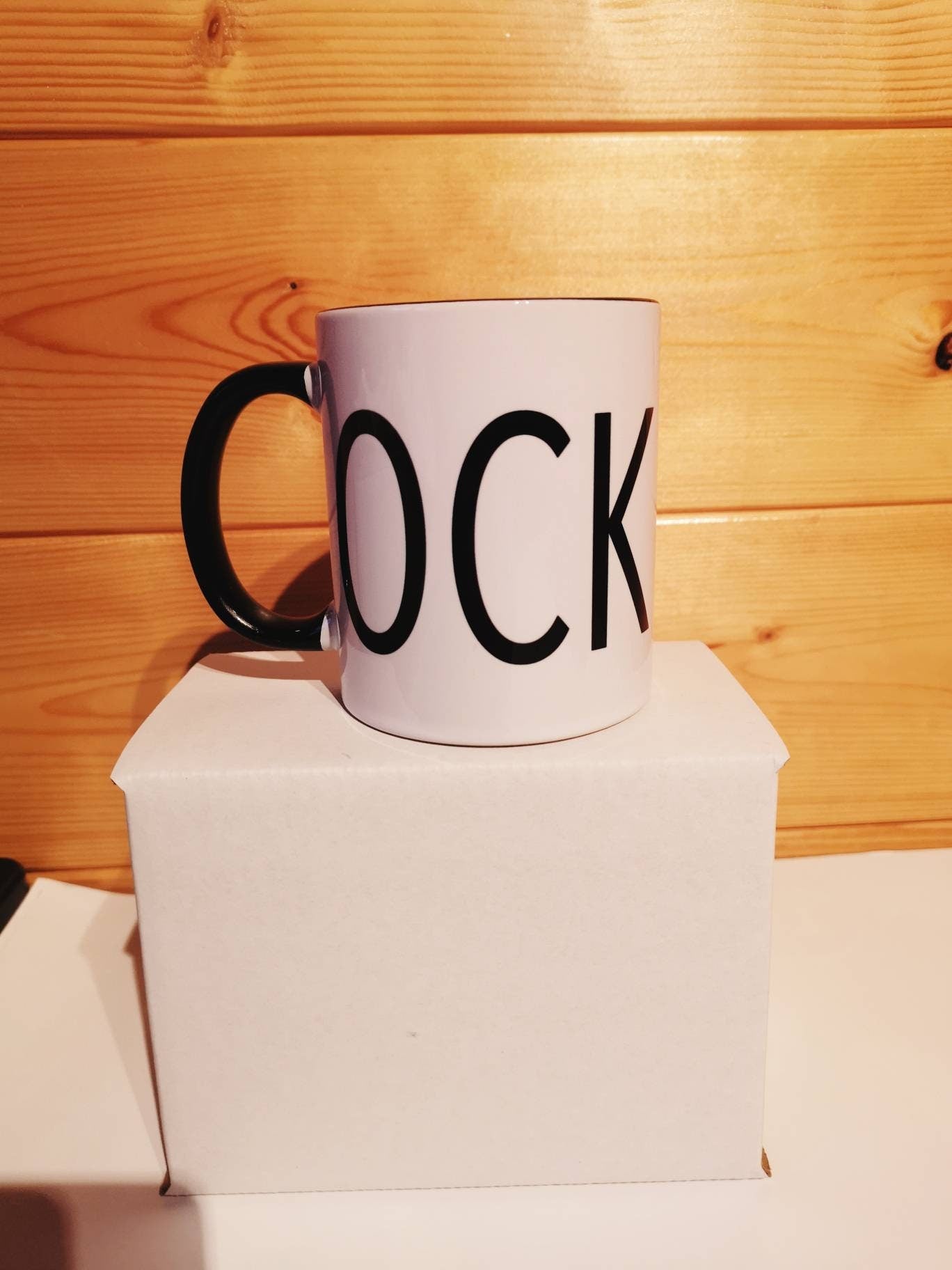 Cock Mug & Coaster Gift, Adult Humour Gifts, Rude And Sweaty Gifts For Him, Sarcastic Gifts For Her, Offensive Mug And Coaster, Adult Humour