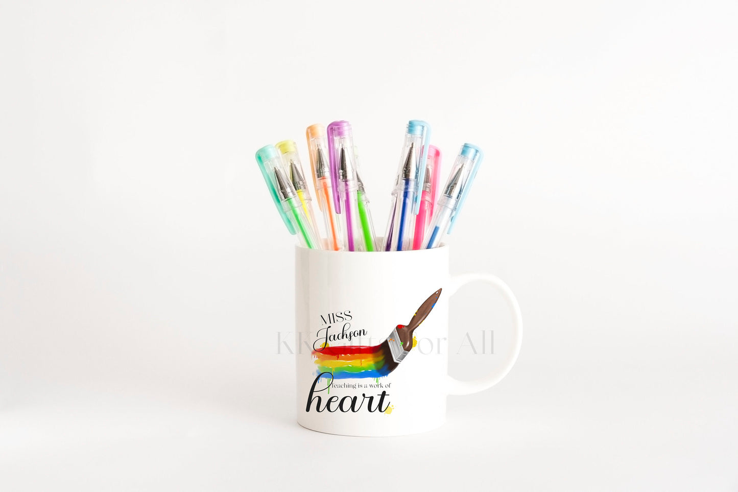 Personalised Teacher Mug, Gifts For Teacher, Mug And Coaster Gift Set, Custom Gifts, Thank You Teaching Assistant,