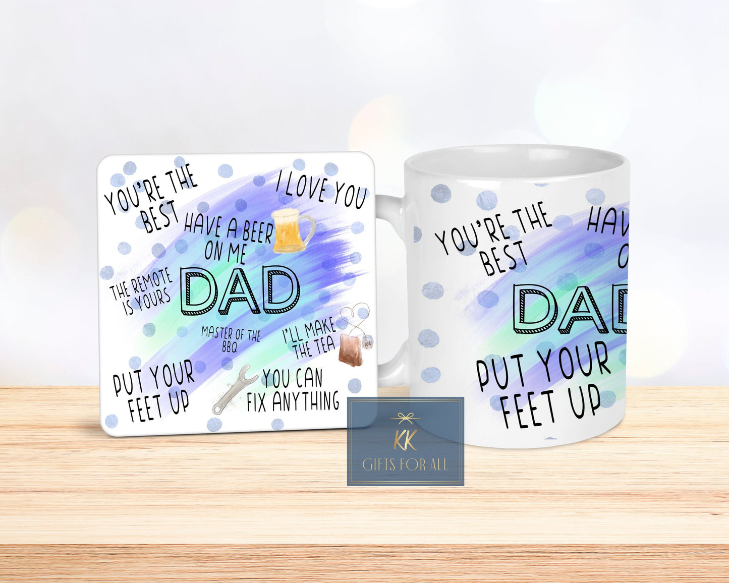 Father's Dad Gift Idea, Birthday Gift For Dad, Gifts For Him, Mug For Dad, Dad's Coffee, Best Dad Ever, Dad Master Of The BBQ, Dad Feet Up