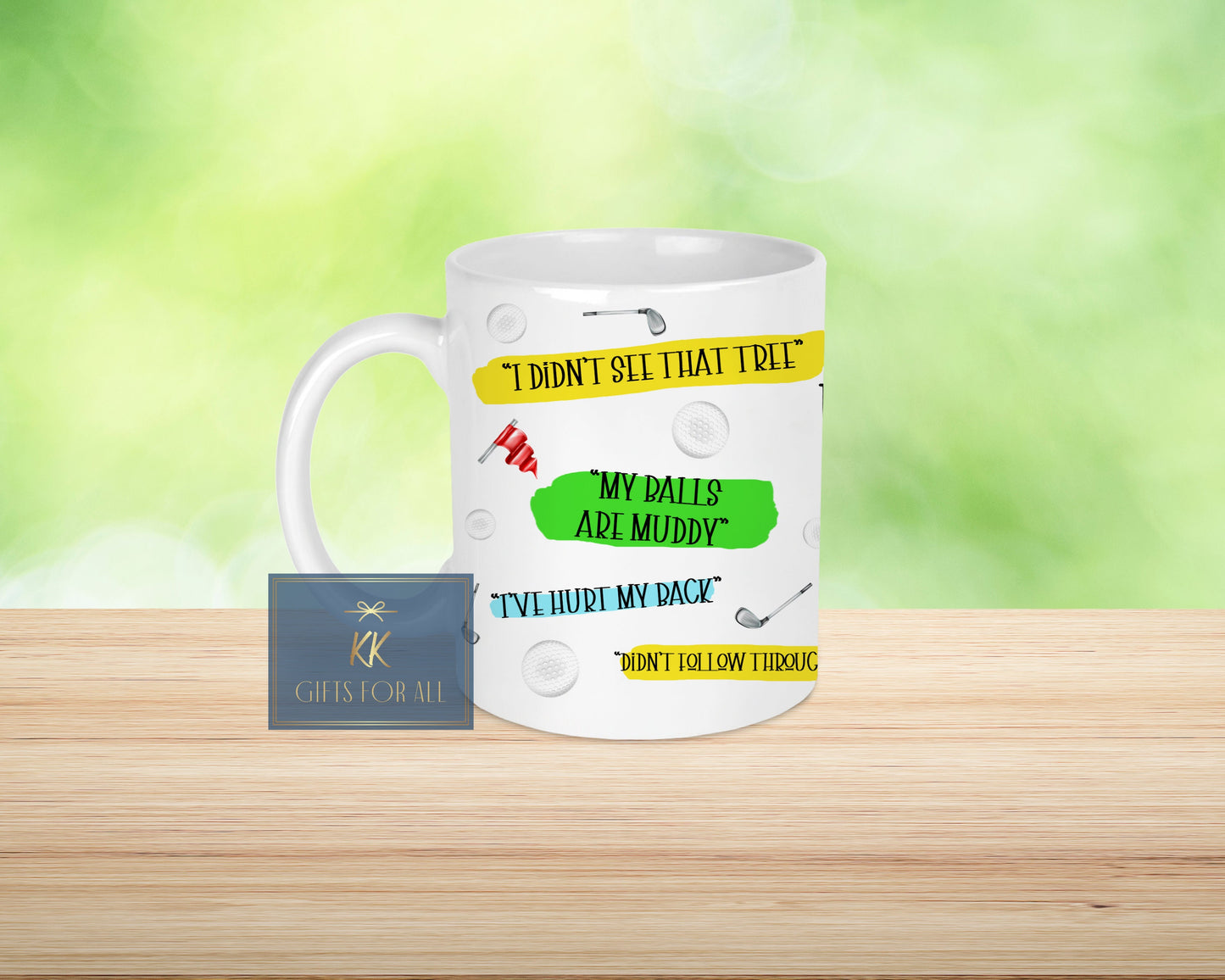 Golfer Dad Gift, Father's Day Gift, Birthday Gifts For Him, Dads Coffee Mug, Golfer Gift, Golfing Dad Gift, Golfer Mug, Golf Mad Grandad