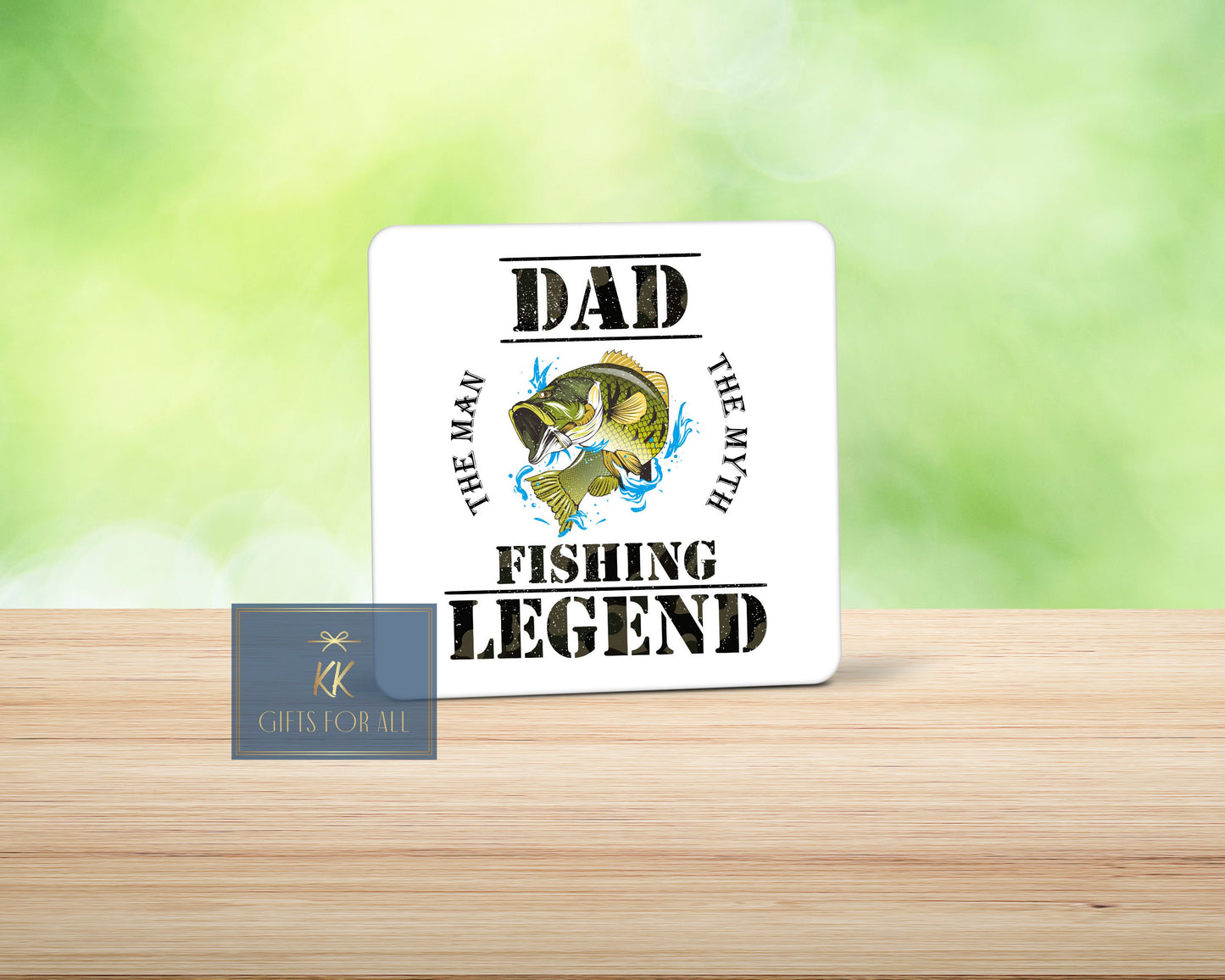 Fathers Day Gift, Dad The Man The Myth The Fishing Legend, Dad's Birthday, Fishing Gift For Dad, Dad's Fishing Mug