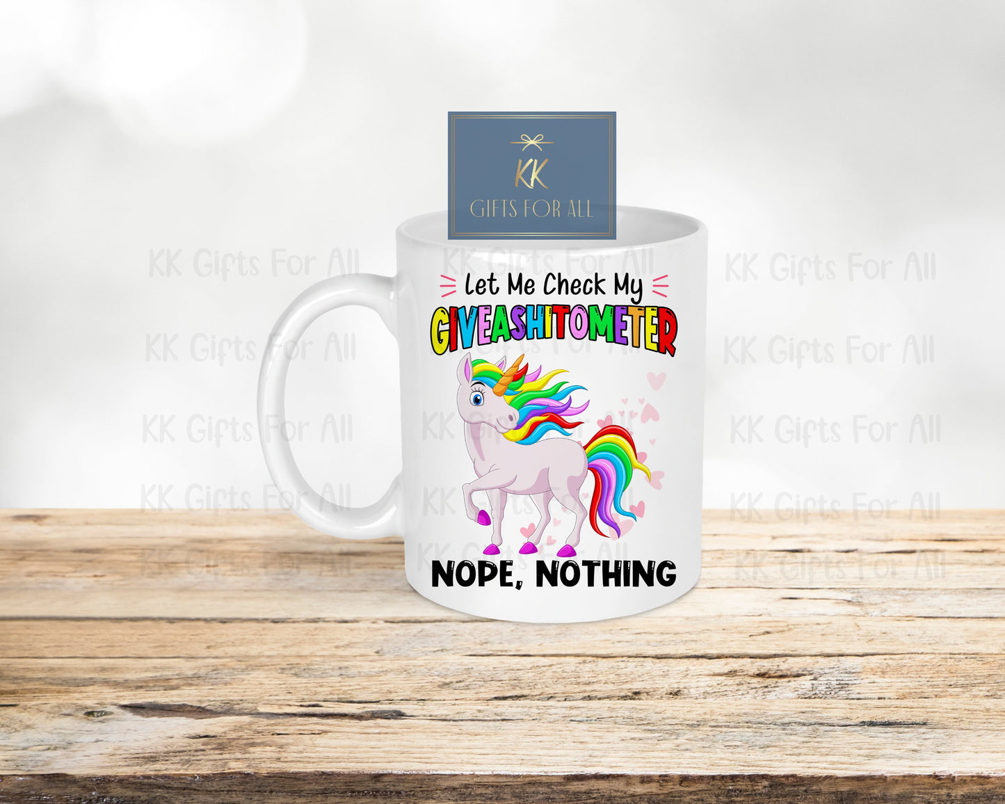 Adult Humour Mug & Coaster, Adult Unicorn, Rude Humour Unicorn Gift, Sarcastic Funny Mug