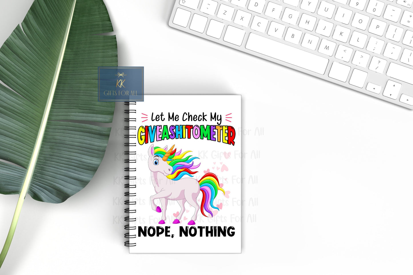 Adult Humour Unicorn Notebook, Funny Unicorn, A5 Lined Notepad, Rude Funny Gifts