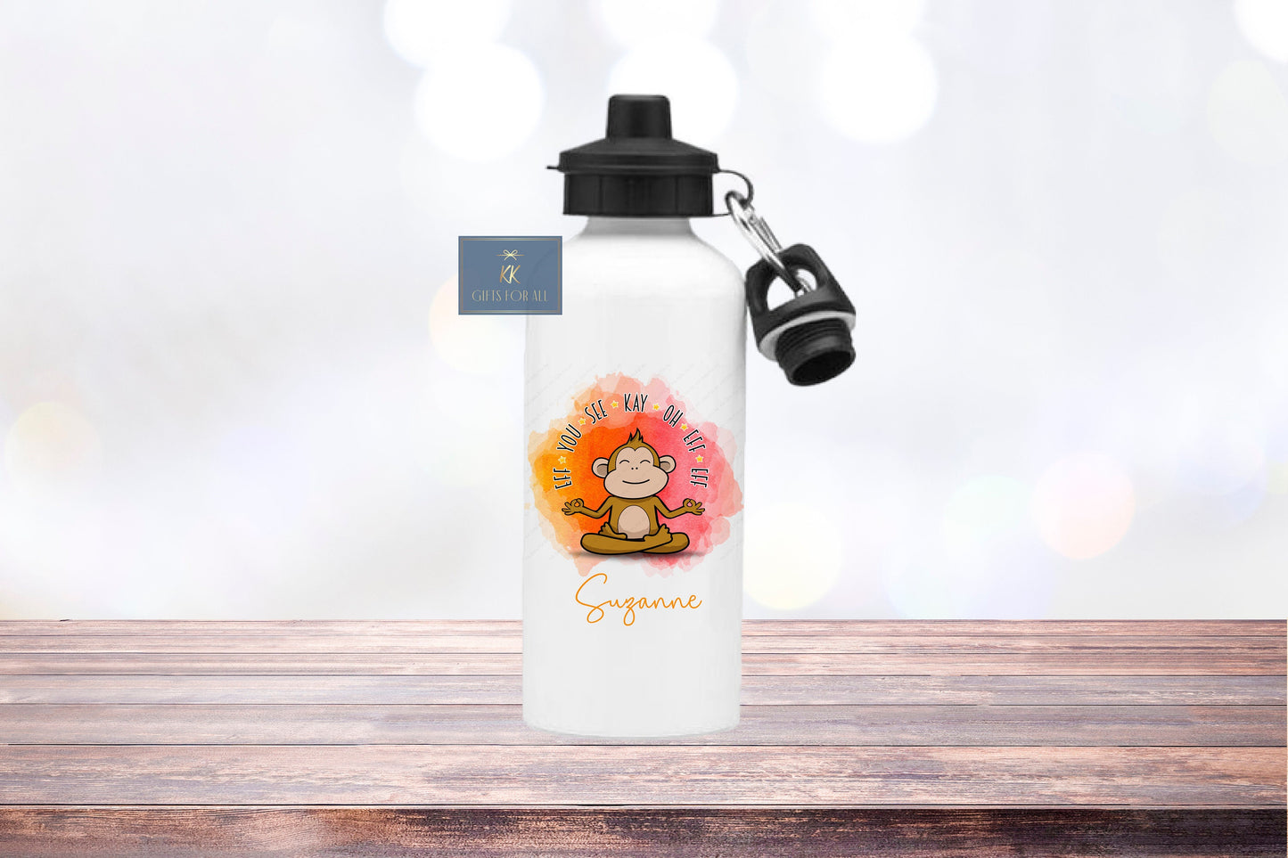 Personalised Rude Water Bottle Sewaring Drinks Bottle Adult Bottle Flask