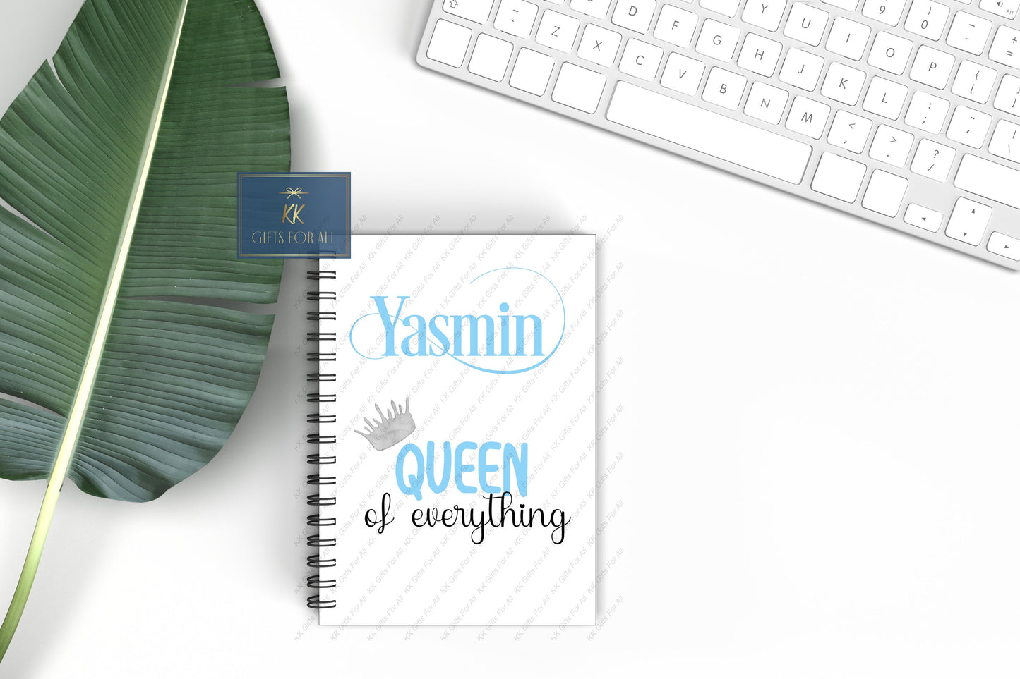 Queen Notes, Choice of 3 colours, Crown Notebook, Gift For Mum, Birthday Gift For Her, Personalised Notepad, Leaving Gift, Divorce Gift Note