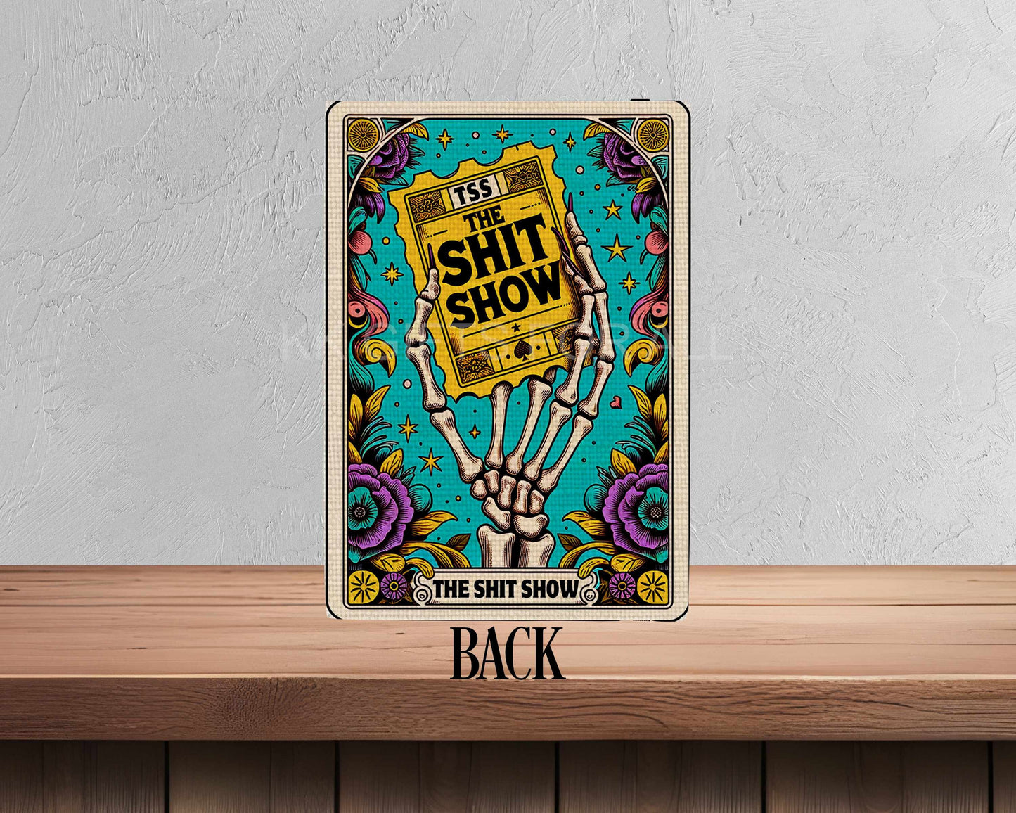 A5 Notebook, The Shit Show Notebook, Sarcastic Gifts For Adults, Skeleton Notebook