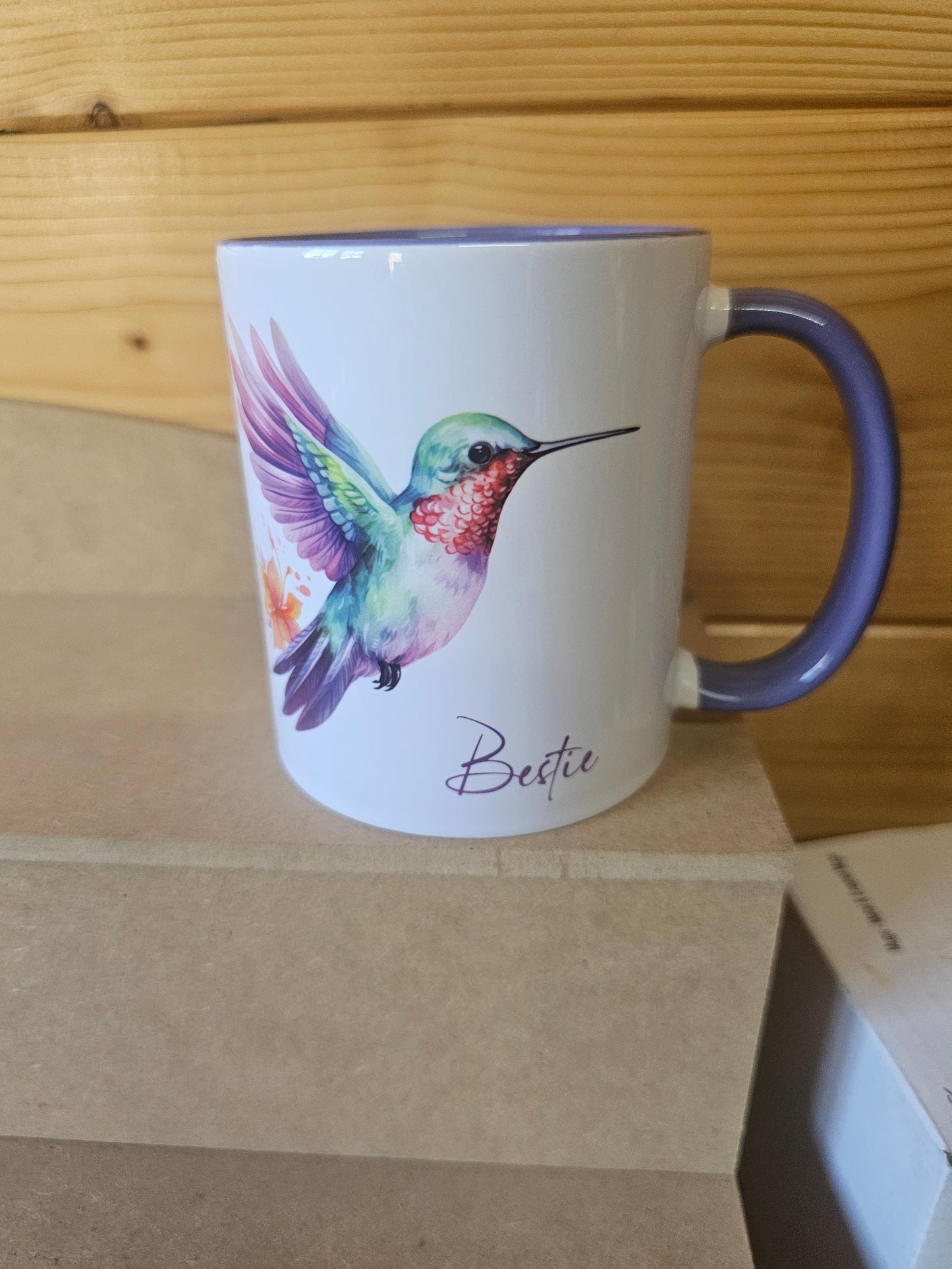 Humming Bird Ceramic Mug - Bestie