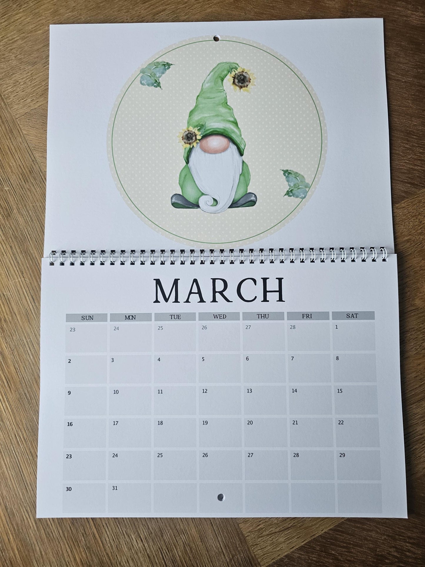 2025 Gonk Calendar, Gonk Gnome 2025 Calendar, Cute Gonk Wall Calendar, Christmas Gifts Gonk Lovers