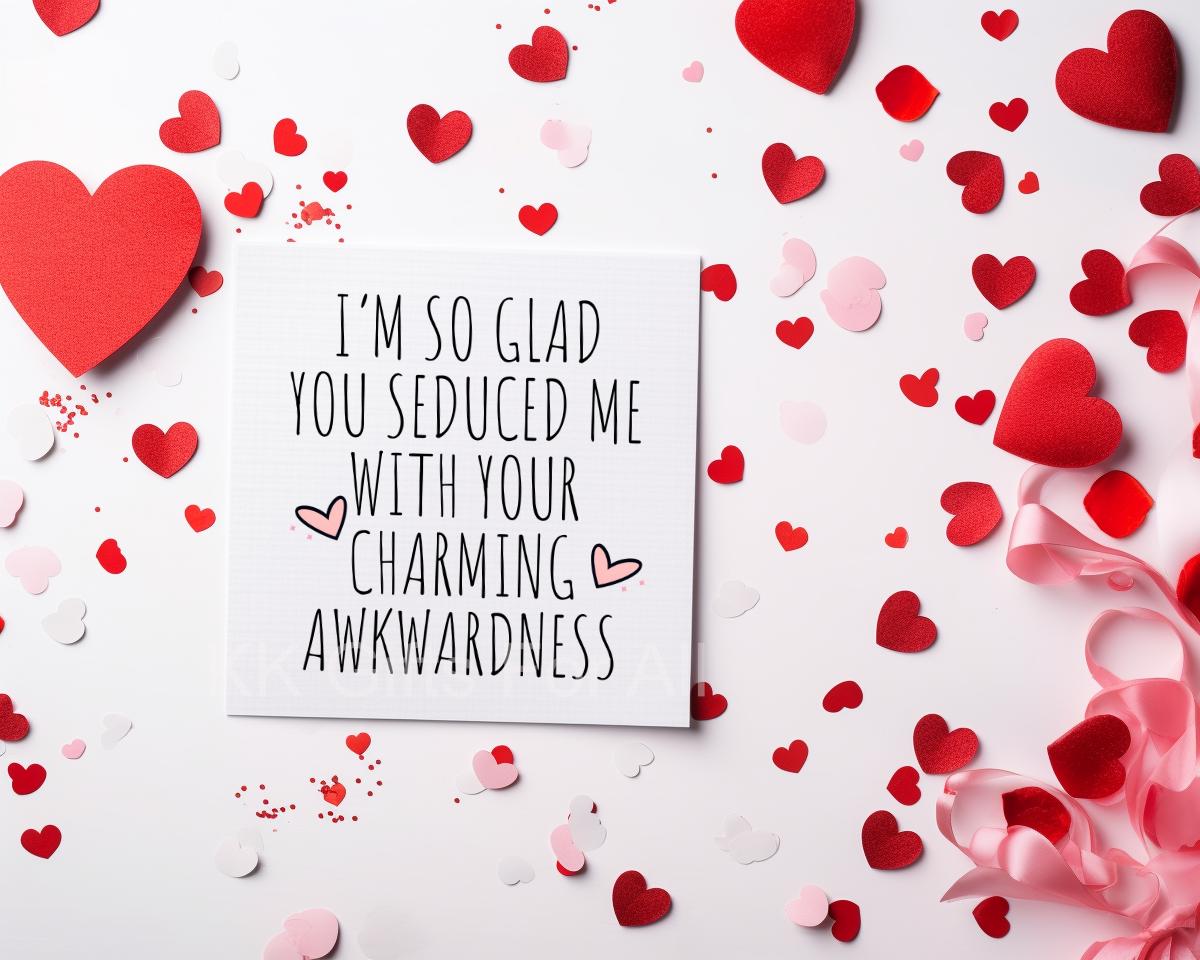 Valentine's Day Card, Card For Wife Husband Girlfriend Boyfriend, Sarcastic Humour Valentines Day Card