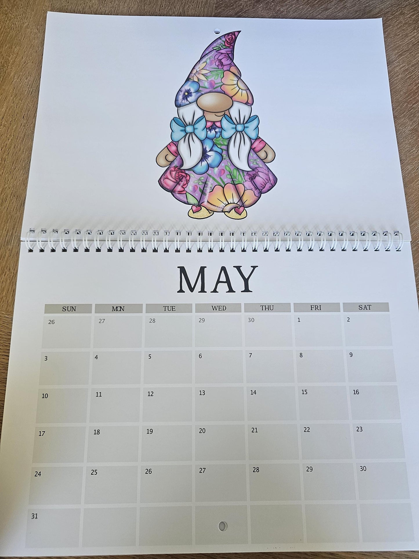 2026 Gonk Calendar, Gonk Gnome 2026 Calendar, Cute Gonk Wall Calendar, Christmas Gifts Gonk Lovers