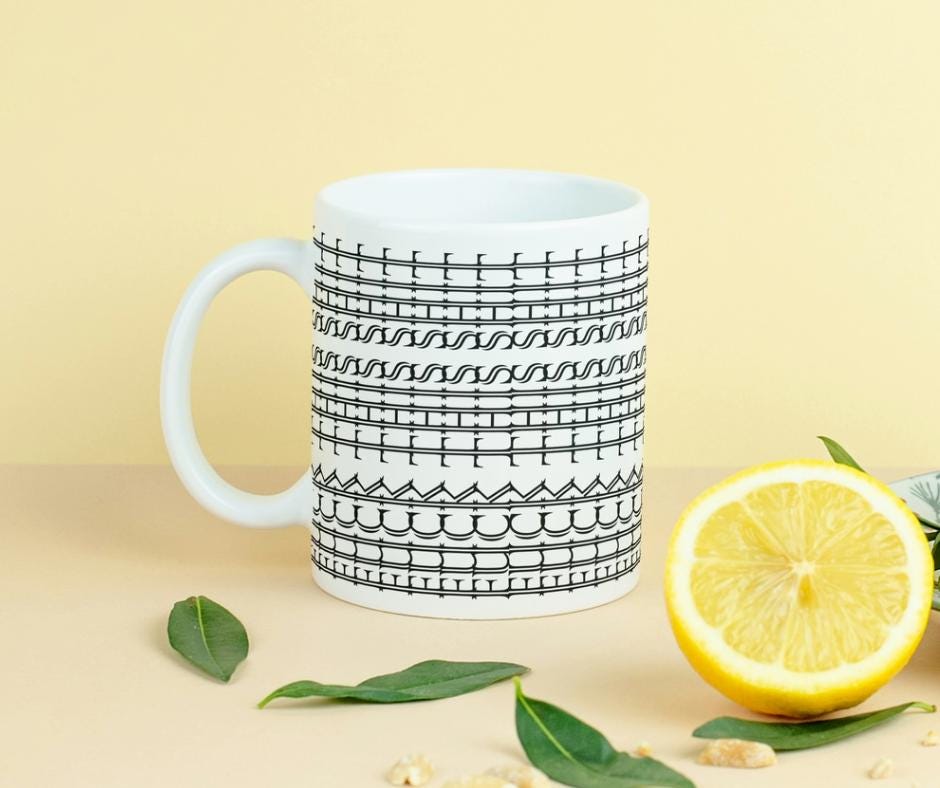 Hidden Message Mug: Rude Swearing Gift for Colleague