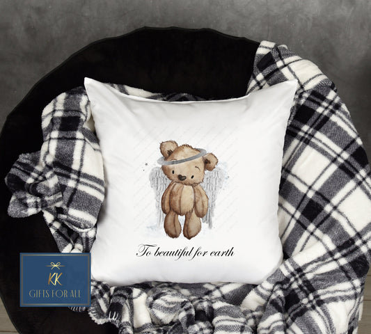 Memorial Personalised Cushion, Bereavement Pillow, Grieving Gift, Mourning Cushion