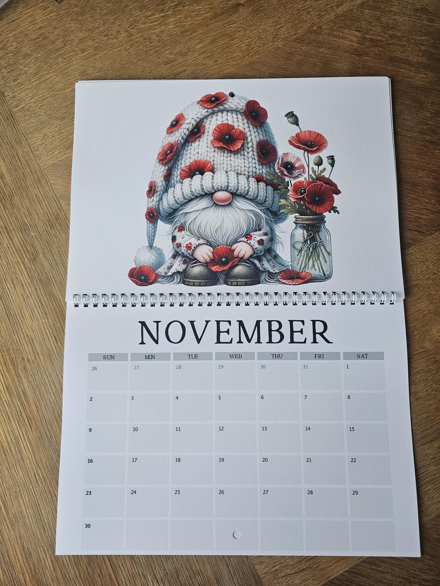 2025 Gonk Calendar, Gonk Gnome 2025 Calendar, Cute Gonk Wall Calendar, Christmas Gifts Gonk Lovers