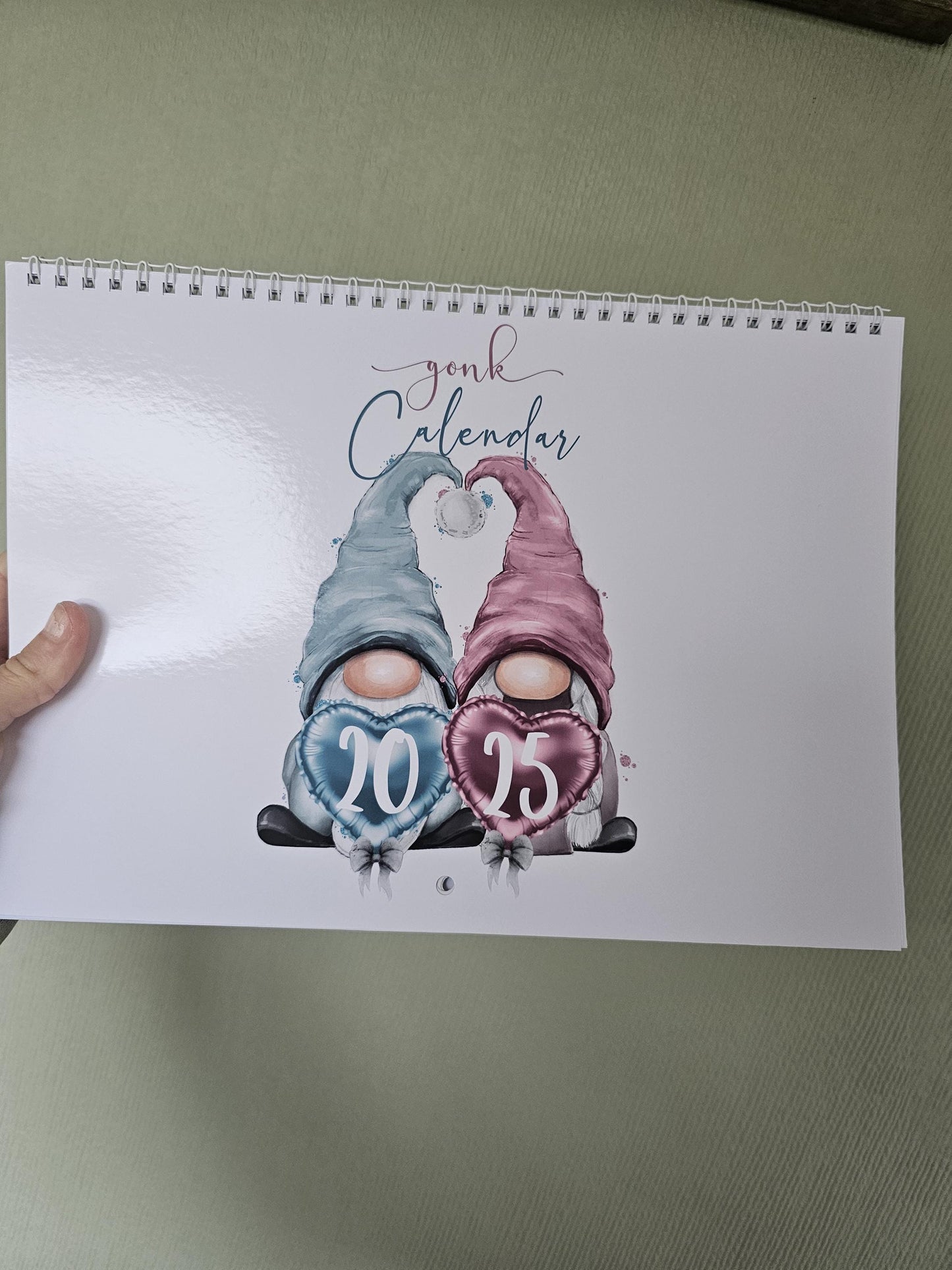 2025 Gonk Calendar, Gonk Gnome 2025 Calendar, Cute Gonk Wall Calendar, Christmas Gifts Gonk Lovers