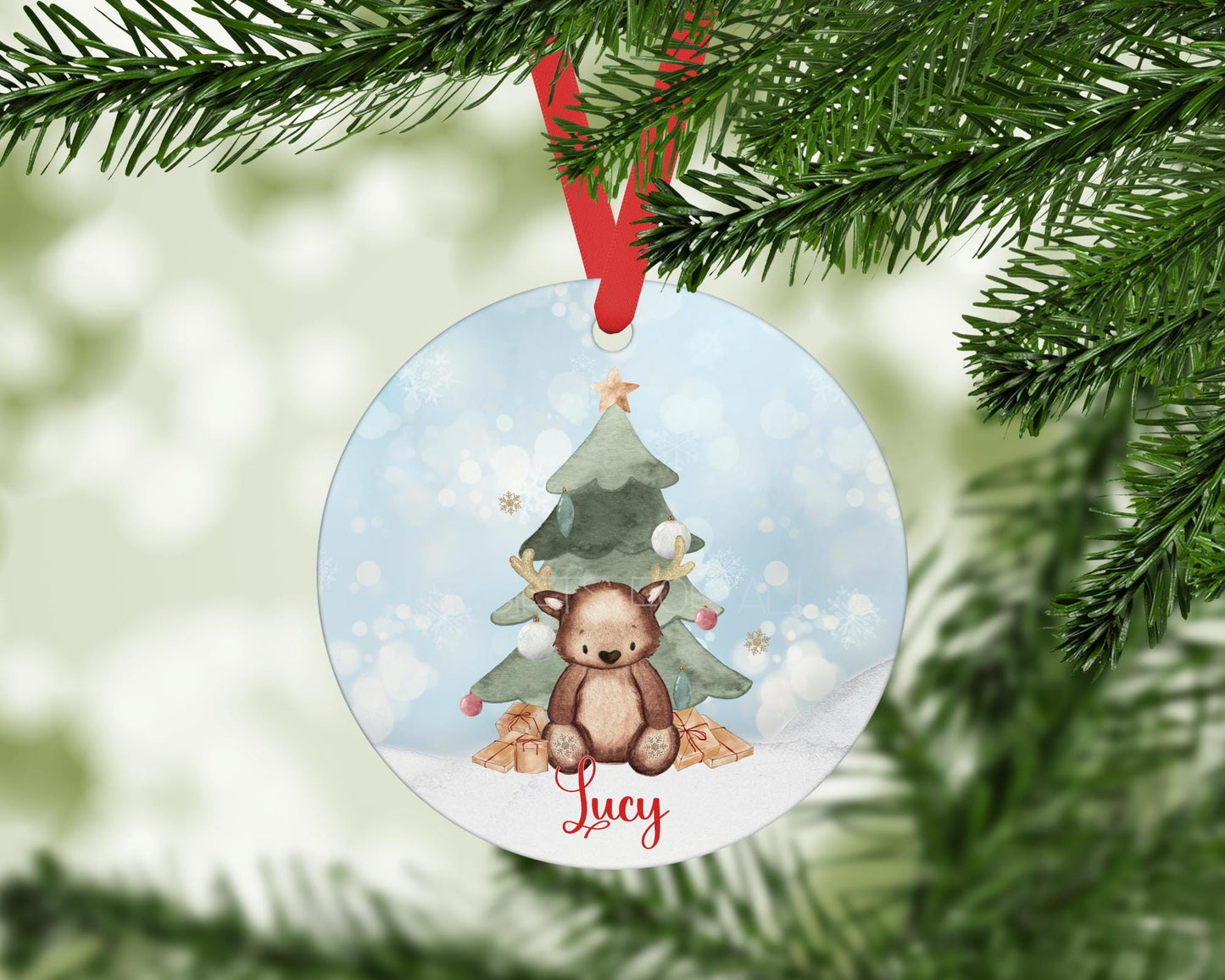 Personalised Christmas Decoration, Holiday Decoration, Christmas Tree Decor, Family Keepsake, Tree Decoration For Kids