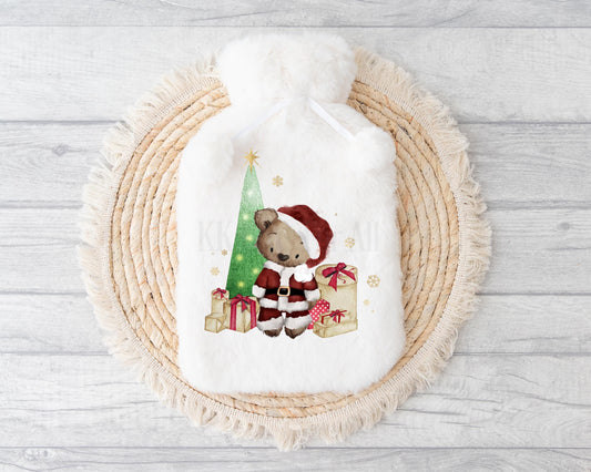 Christmas Bear Hot Water Bottle