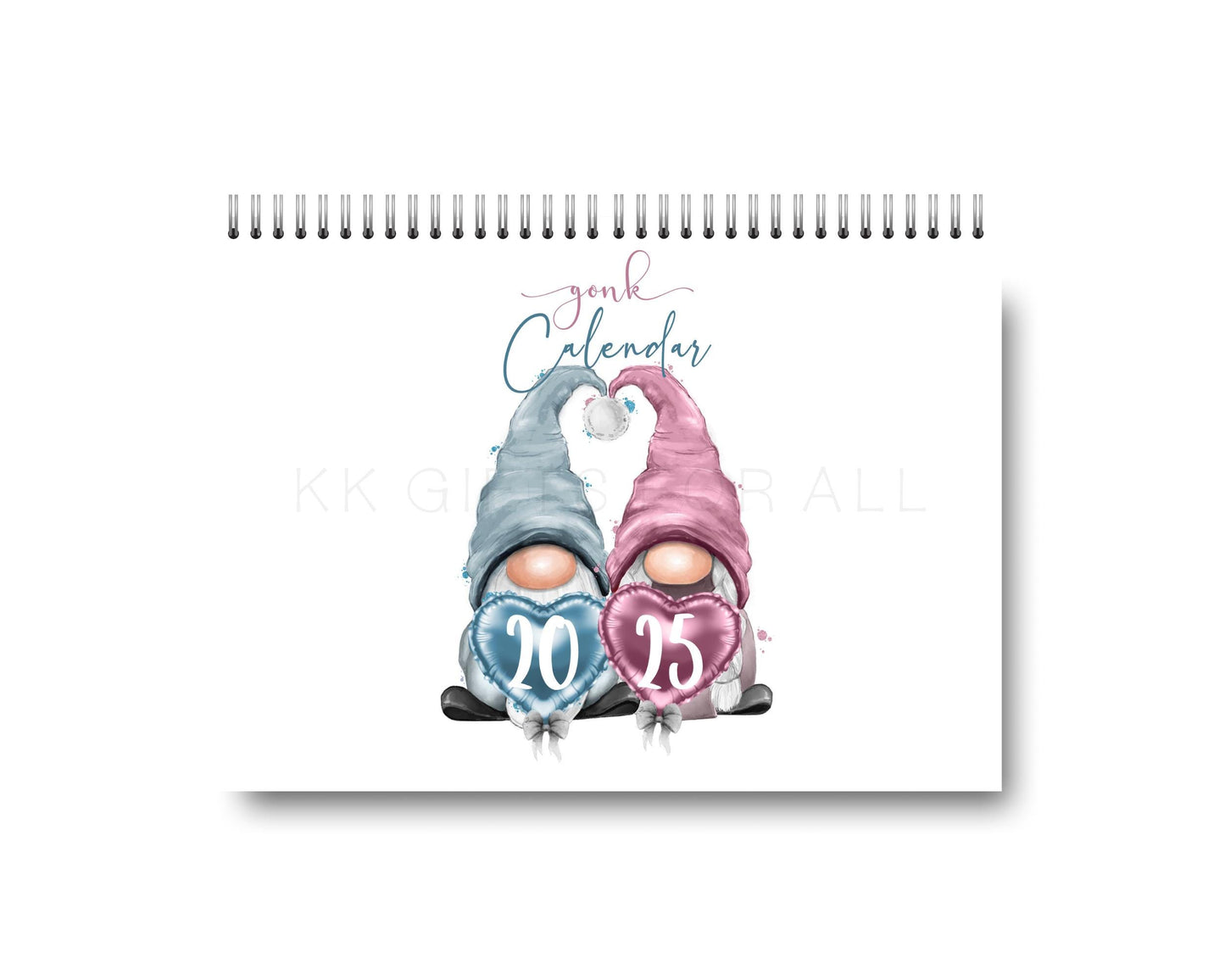 2025 Gonk Calendar, Gonk Gnome 2025 Calendar, Cute Gonk Wall Calendar, Christmas Gifts Gonk Lovers