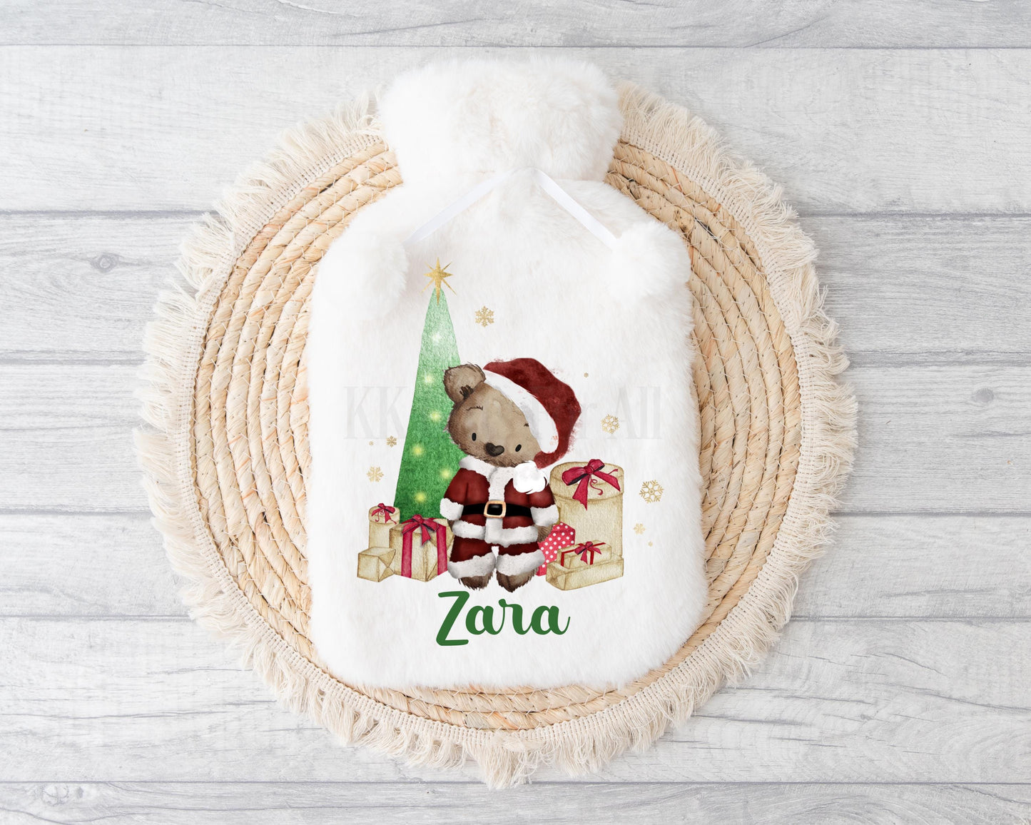 Christmas Bear Hot Water Bottle