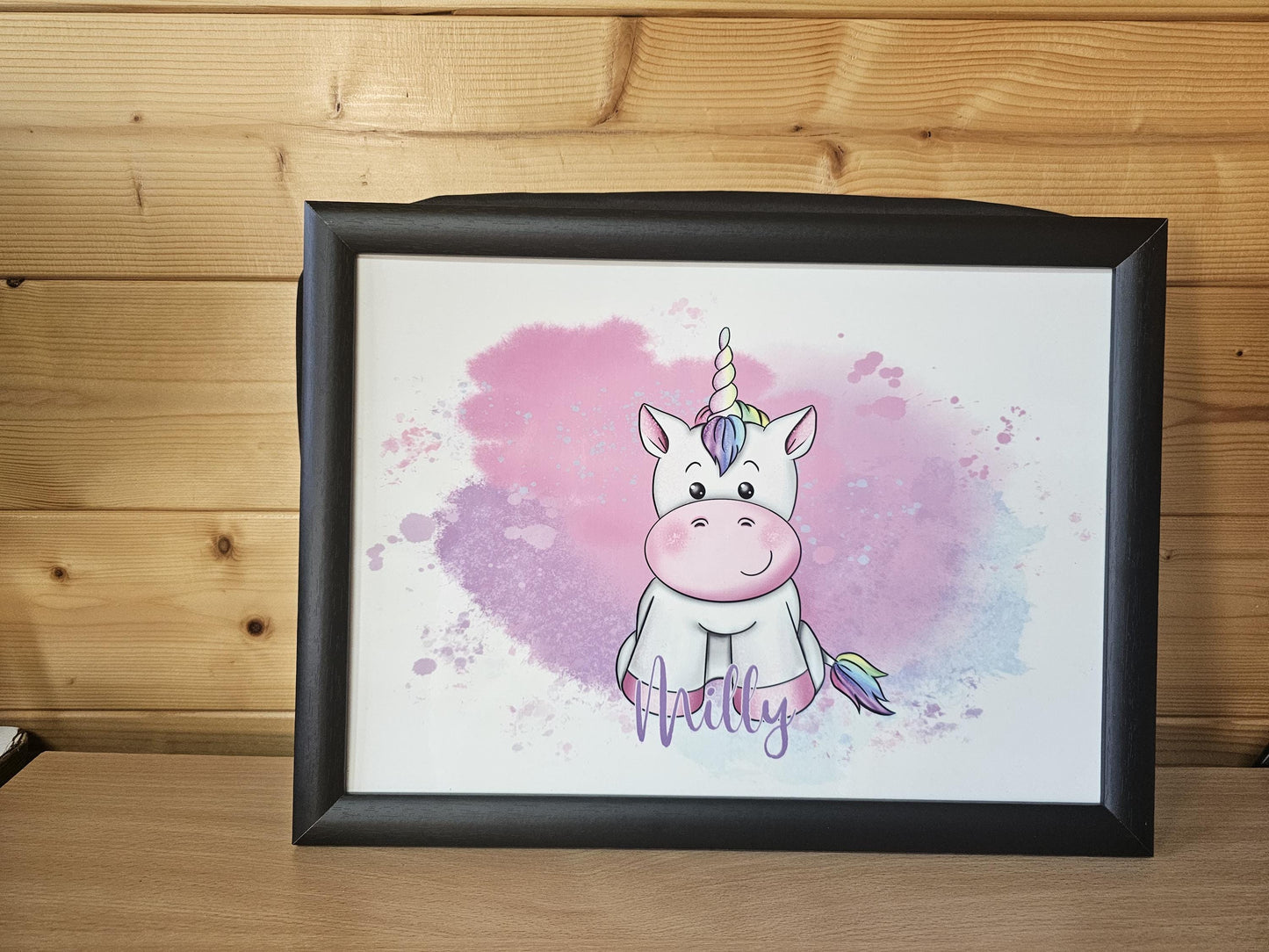 Unicorn Lap Tray, Personalsied Gift For Children, Girls Lap Tray, Unicorn Lover Gifts
