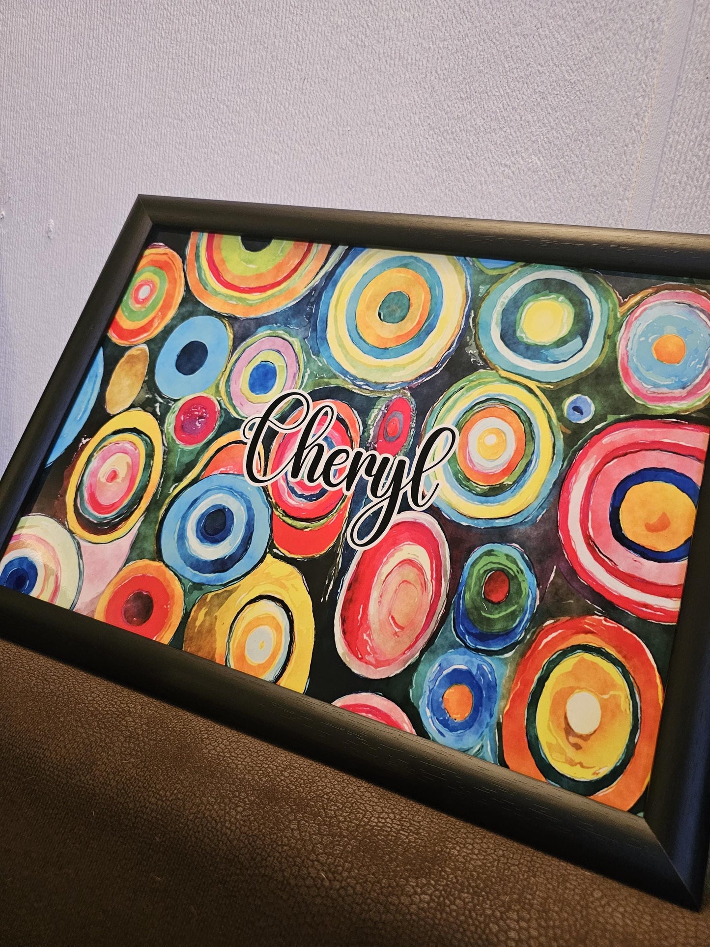 Personalised Lap Tray, Colourful Lap Tray, Gift For Grandparents, Children's Lap Tray