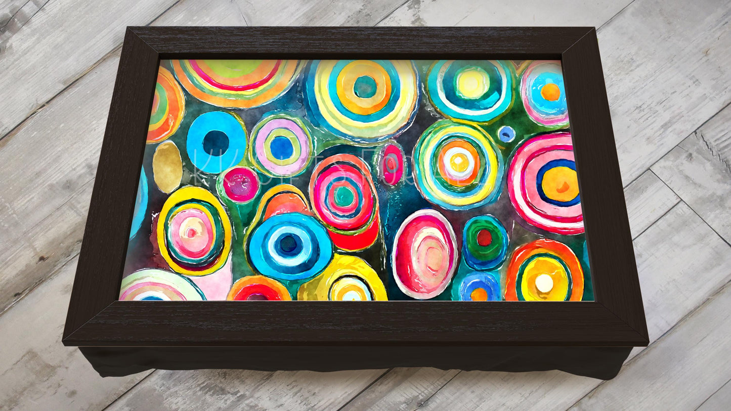 Personalised Lap Tray, Colourful Lap Tray, Gift For Grandparents, Children's Lap Tray