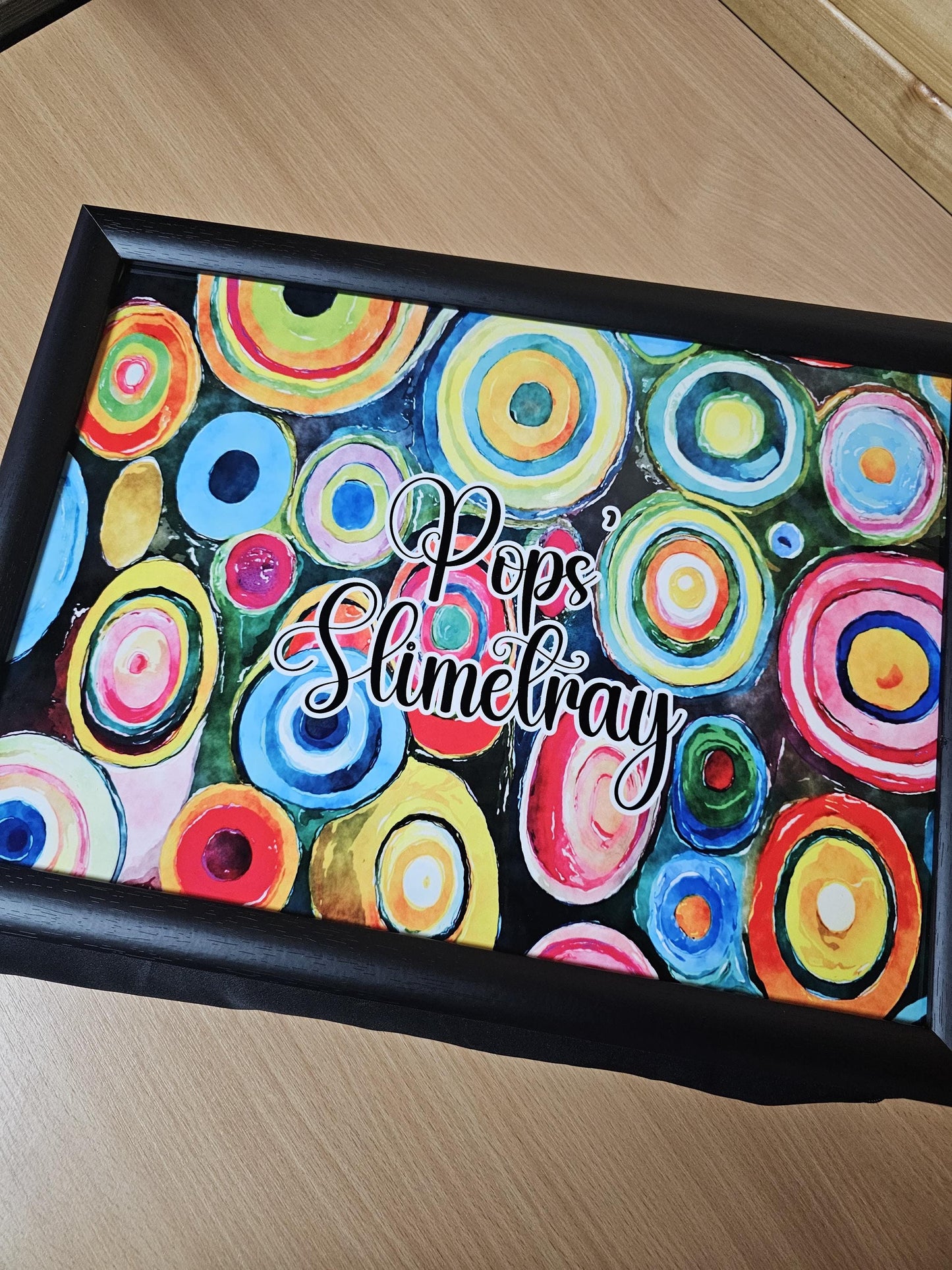 Personalised Lap Tray, Colourful Lap Tray, Gift For Grandparents, Children's Lap Tray