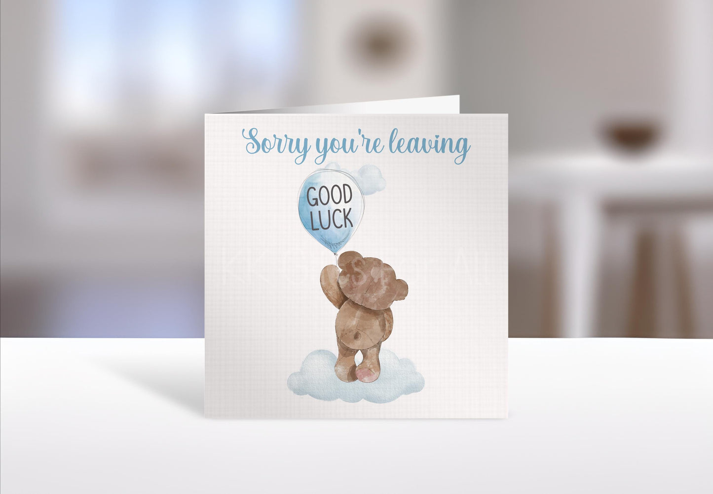 Leaving Card, Sorry You're Leaving Card, Good Luck New Job Card For Her Or Him