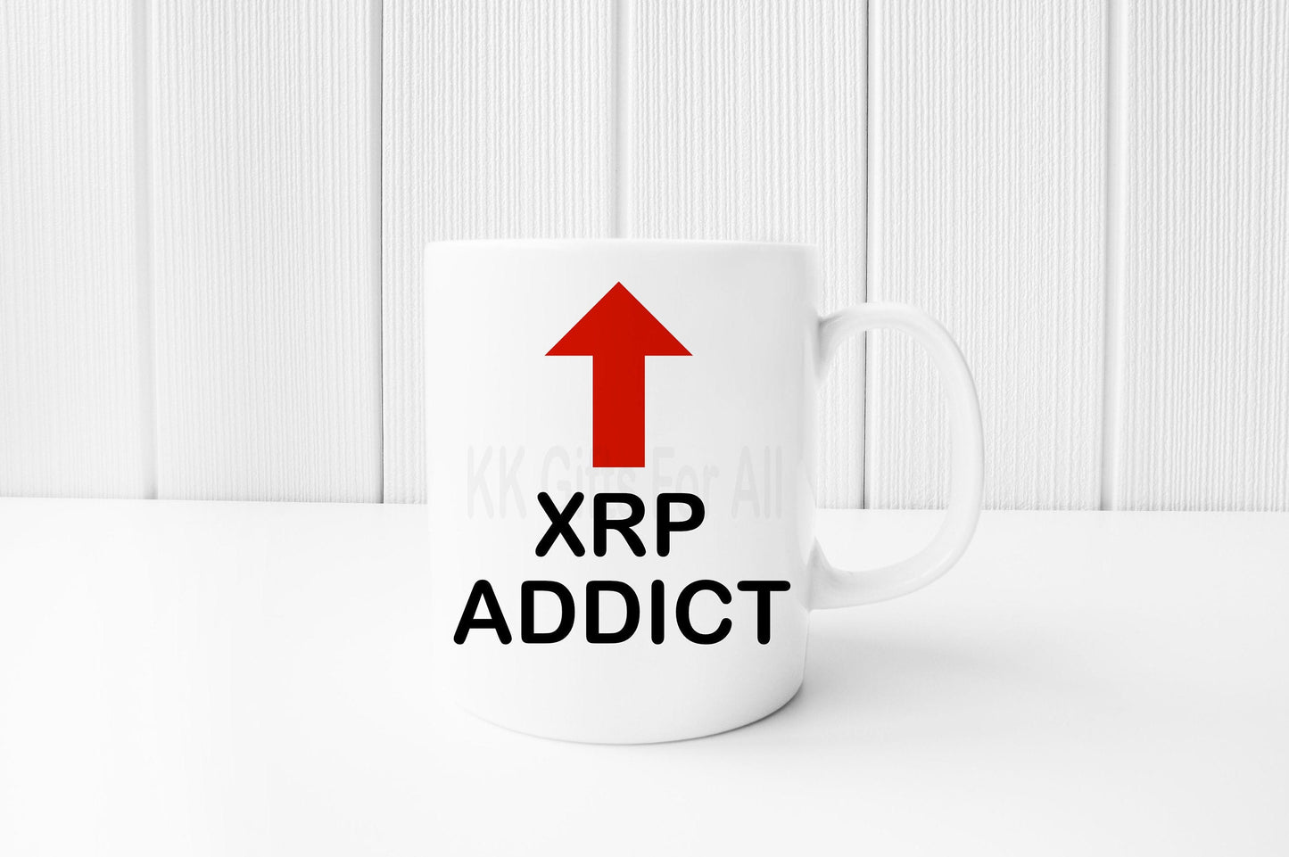 Cryptocurrency mug, XRP mug, Funny mug, Crypto, XRP Addict Gift, XRP To The Moon, Green Arrow Or Red arrow To Addict Mug, Gift For arp lover