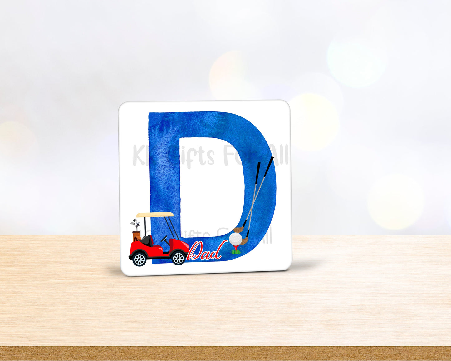 Dad Golf Mug, Dad Birthday Gift, Gifts For Him, Fathers Day Gift For Golf Lover, Golfer Gift Idea, Mug & Coaster Gift Set, Personalised Gift