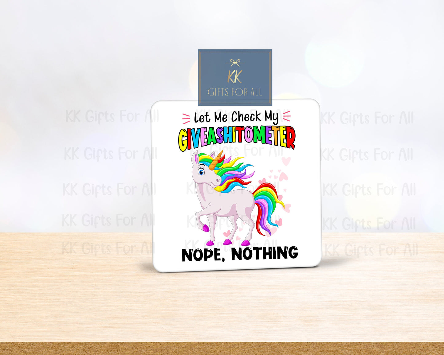 Adult Humour Mug & Coaster, Adult Unicorn, Rude Humour Unicorn Gift, Sarcastic Funny Mug