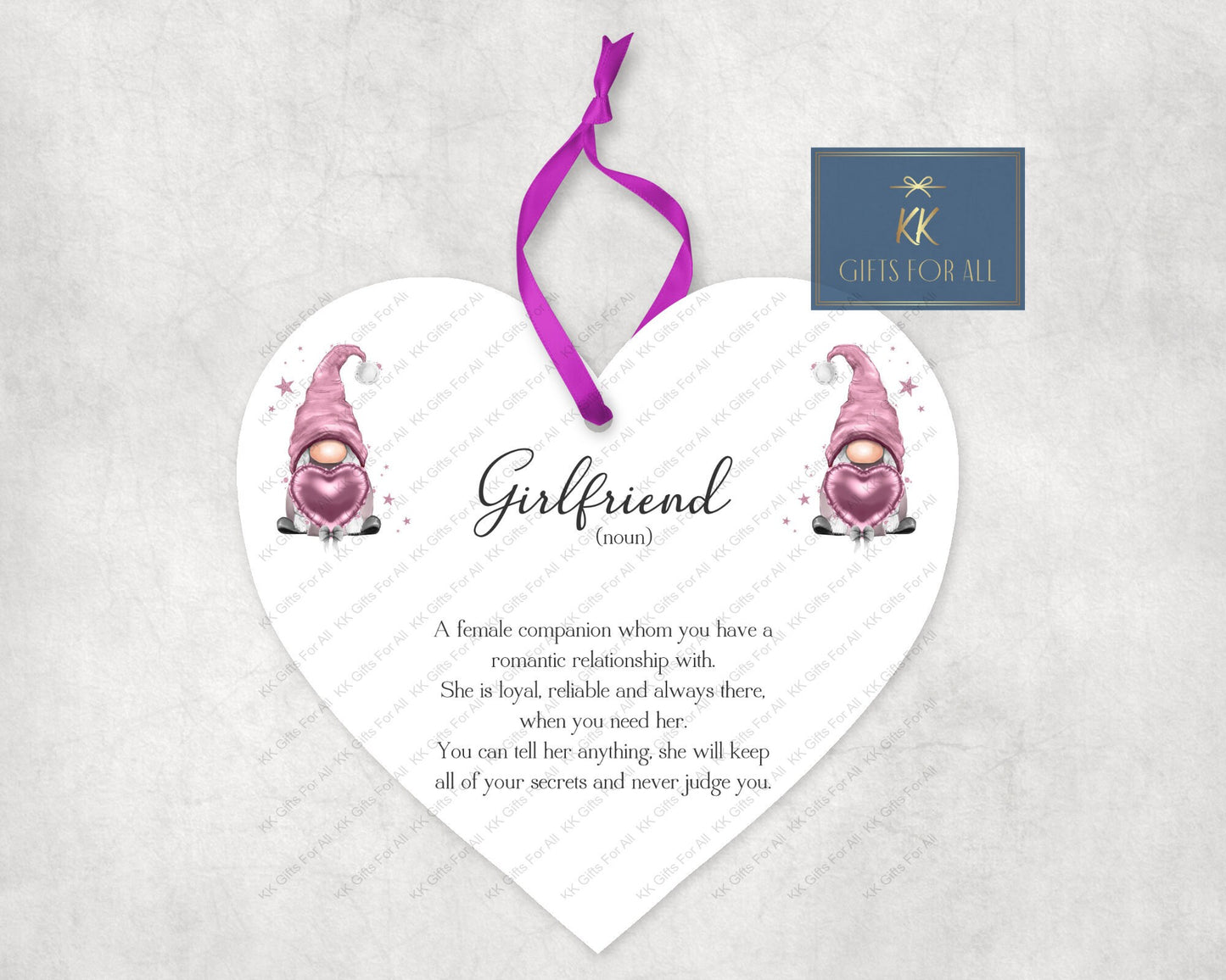 Heart Ornament, Friendship Heart, Aluminium Heart Decoration, Hanging Heart Sign, Traditional Handing Heart Decoration
