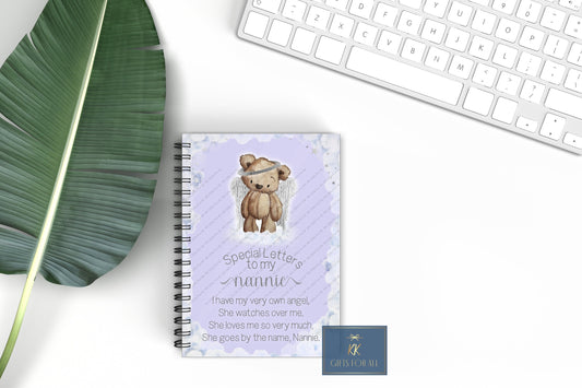 Letters To Heaven Notebook, A5 Memorial Notebook