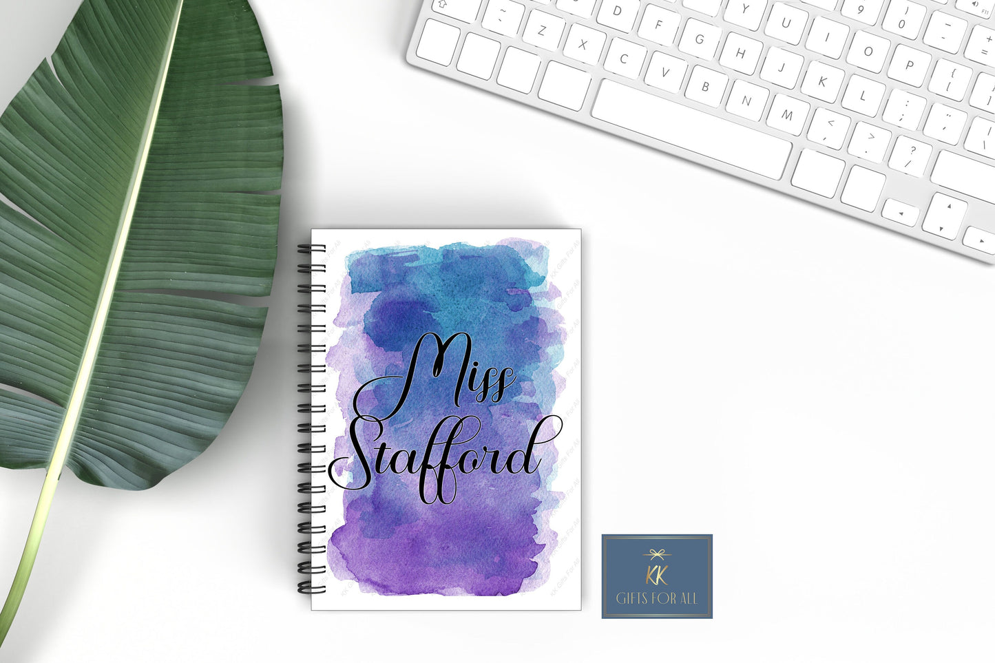Personalised A5 Notebook, Gift For Friend Birthday, Handbag Notebook
