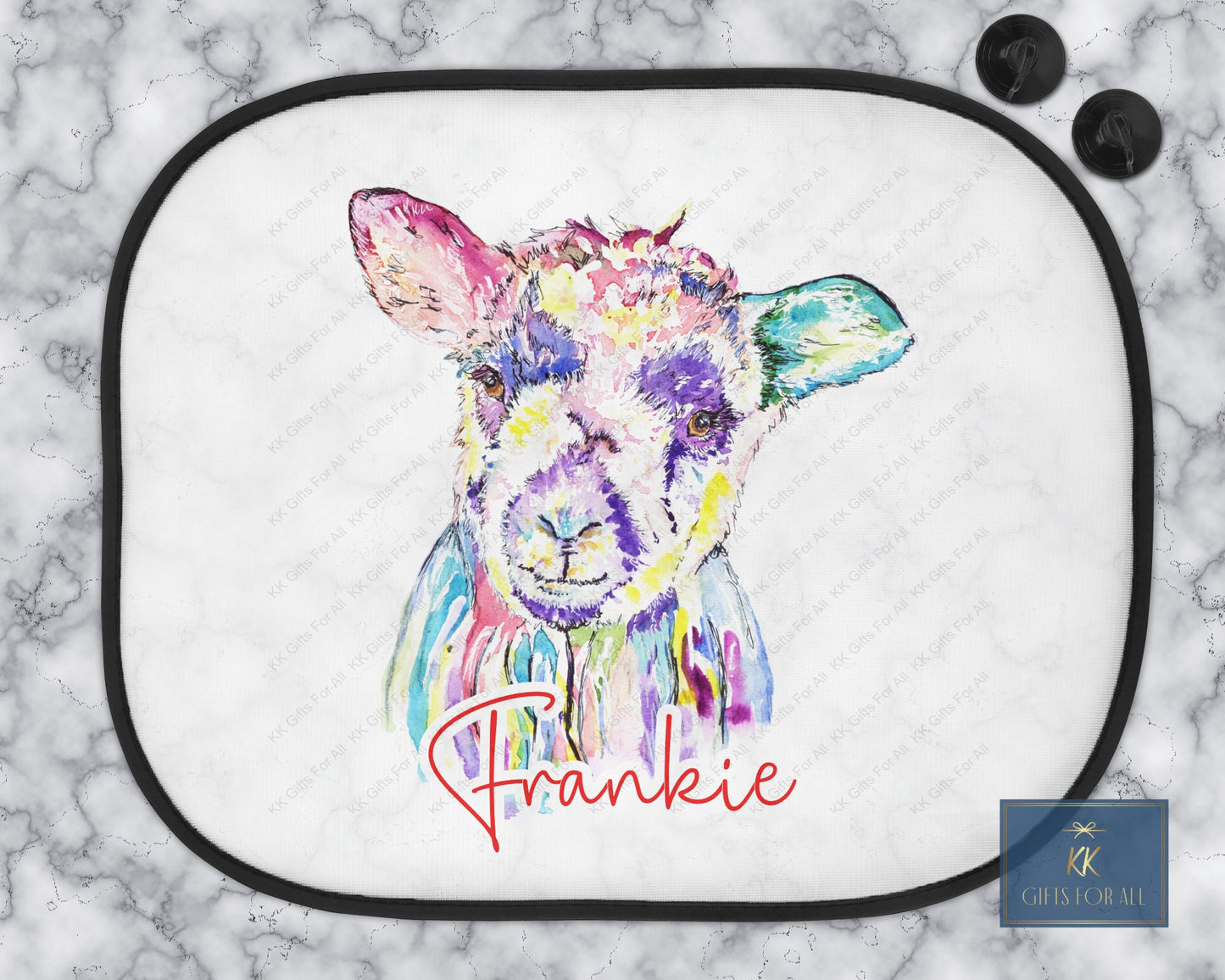 Personalised Car Sun Shade, Car Sun Visor