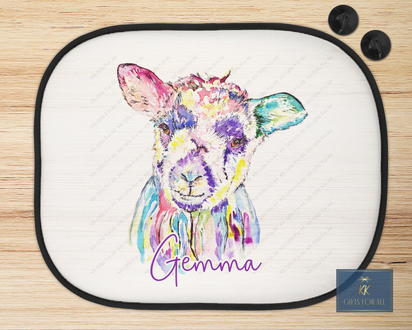 Personalised Car Sun Shade, Car Sun Visor