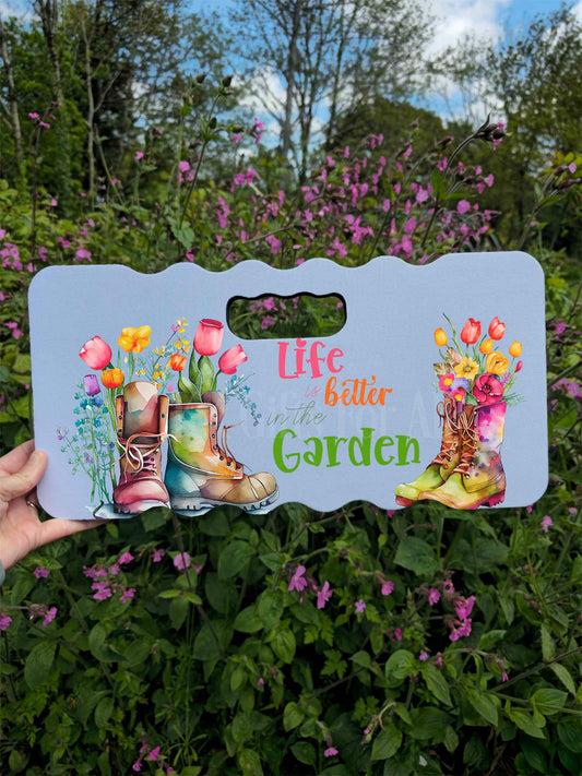 Floral Kneeling Pad Colourful Gardening Kneeling Mat Garden Knee Pad