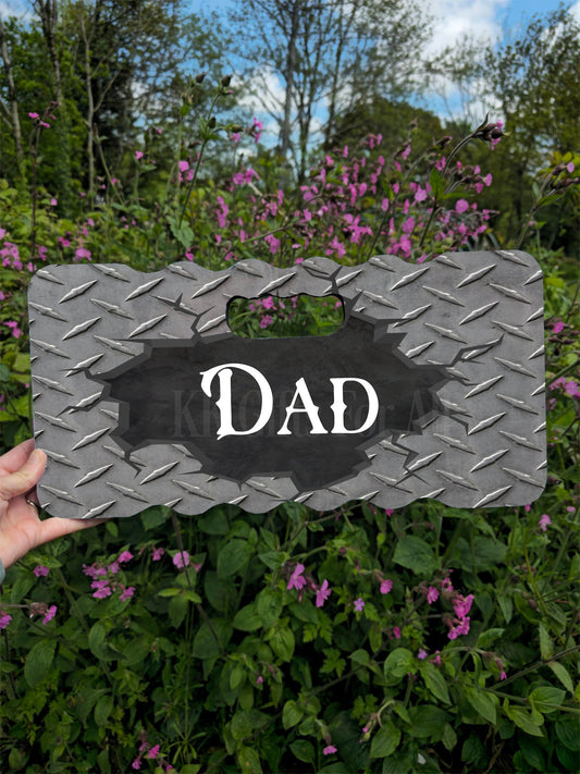 Personalised Kneeling Pad, Men DIY Gardening Mat, Gift For Dad Grandad Uncle