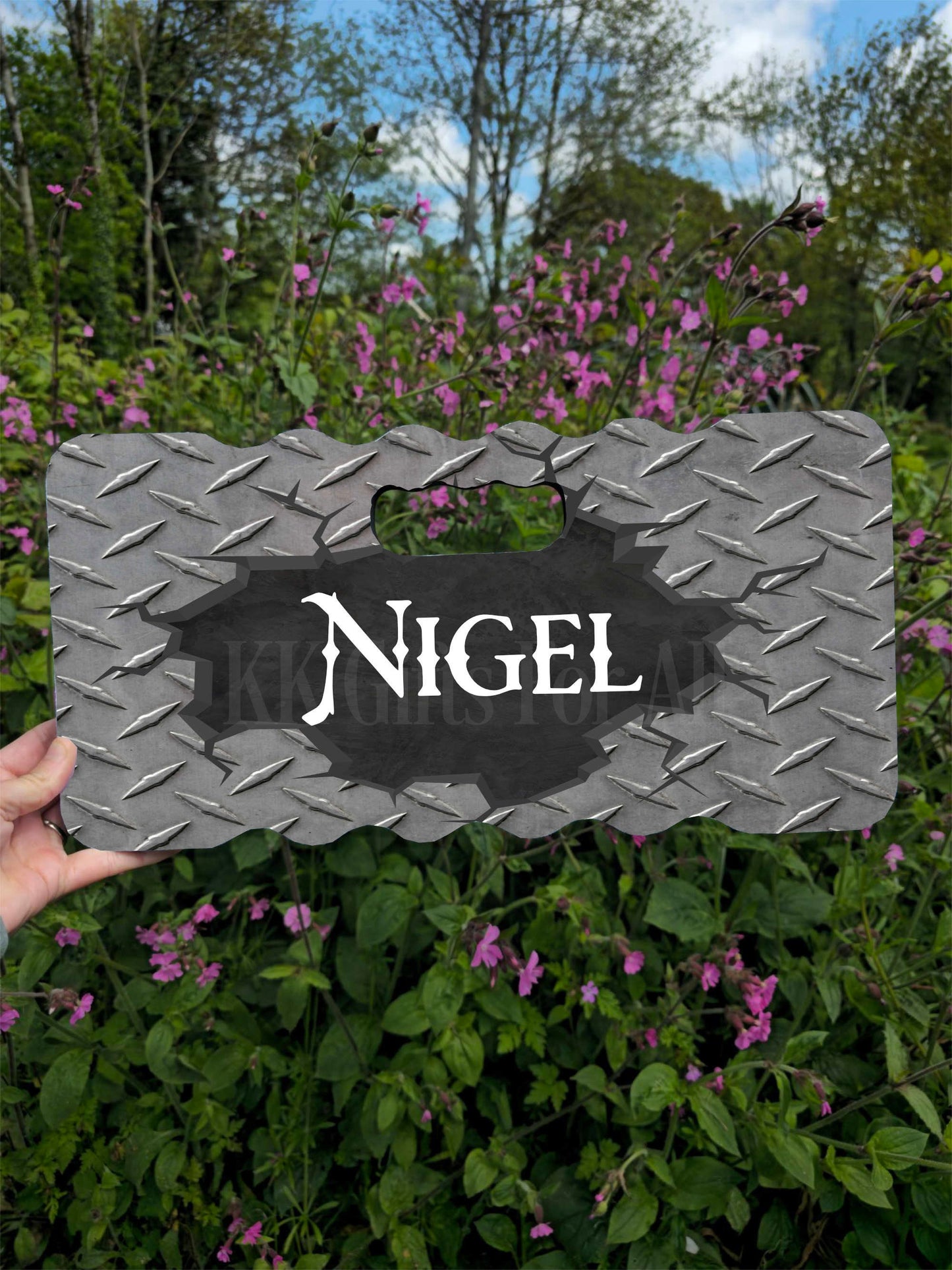 Personalised Kneeling Pad, Men DIY Gardening Mat, Gift For Dad Grandad Uncle
