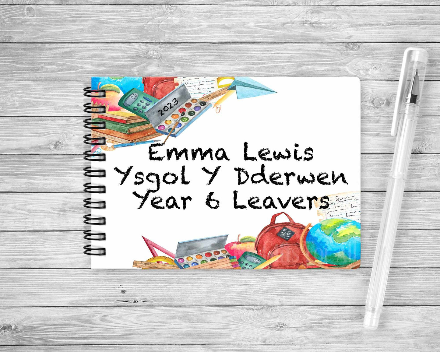 Personalised Year 6 Leavers Book School Leavers A6 Notebook For School Leavers
