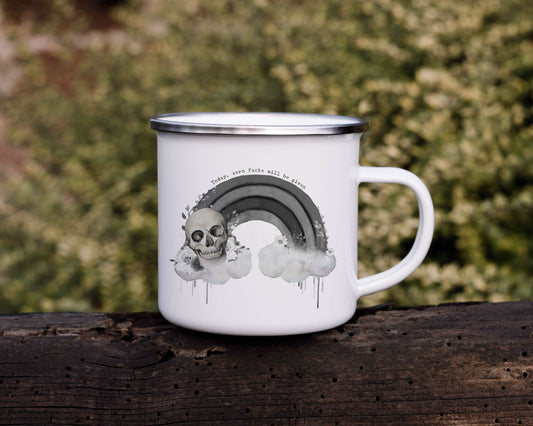 Enamel Mug, Outdoor Mug, Metal