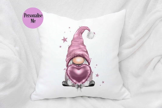 Personalised Gonk Cushion, Gonk Lover Gift, Gnome Home Decor Pillow, Gift For Teen Bedroom, Mothers Day Gift