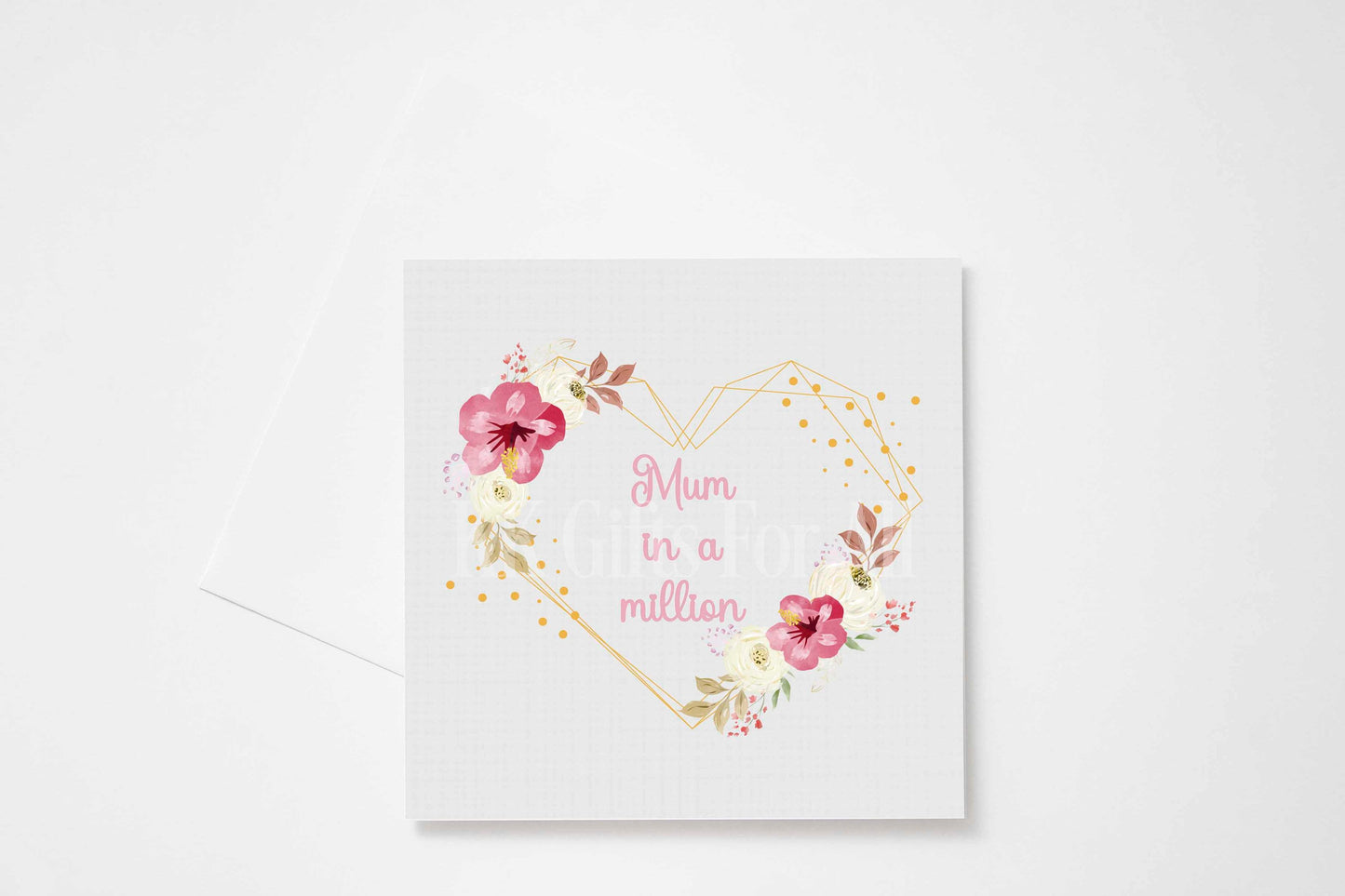 Card For Mum, Mum In A Million, Mum Birthday Card, Special Mum, Best Mum Card