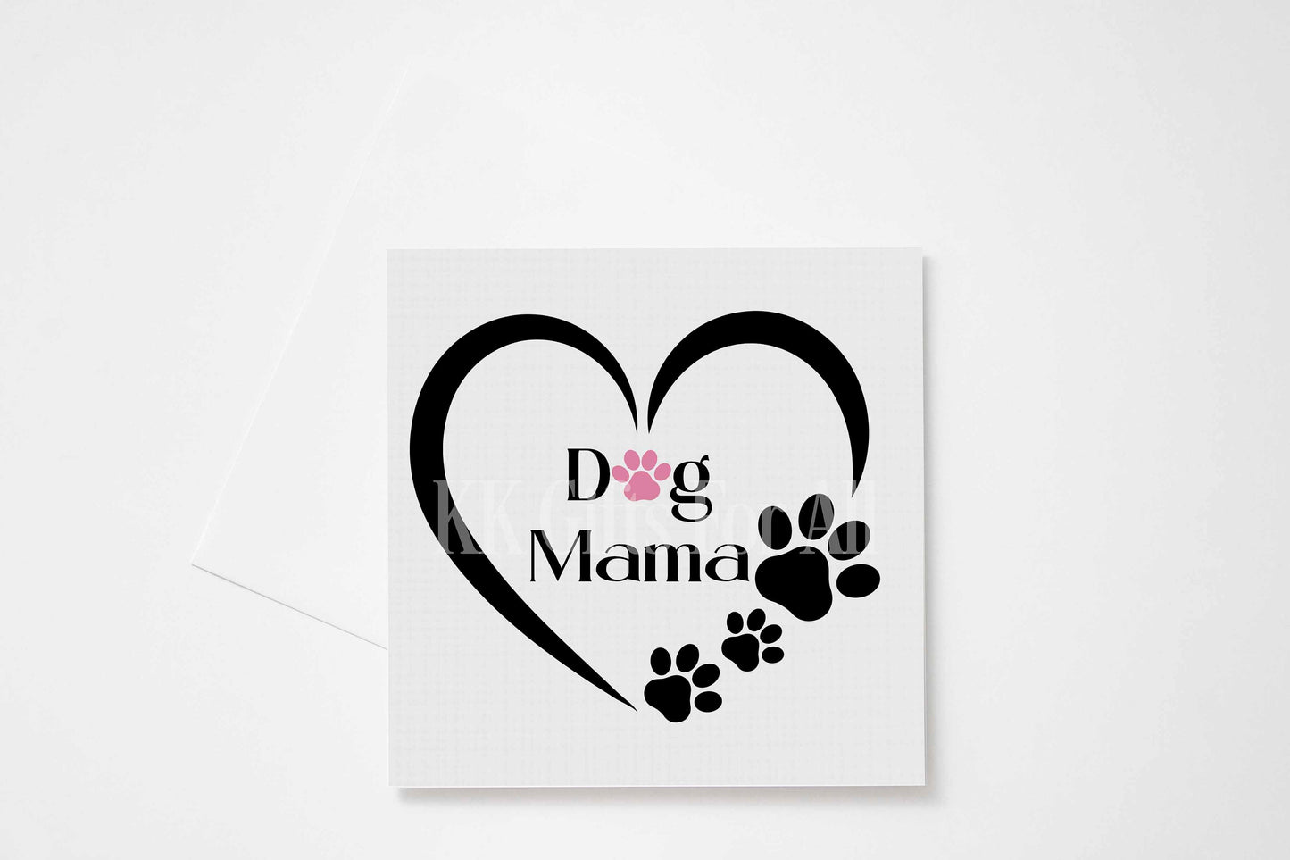 Birthday Card For Dog Mummy, Dog Mum Mama Mom Mama, Dog Mother Birthday Card
