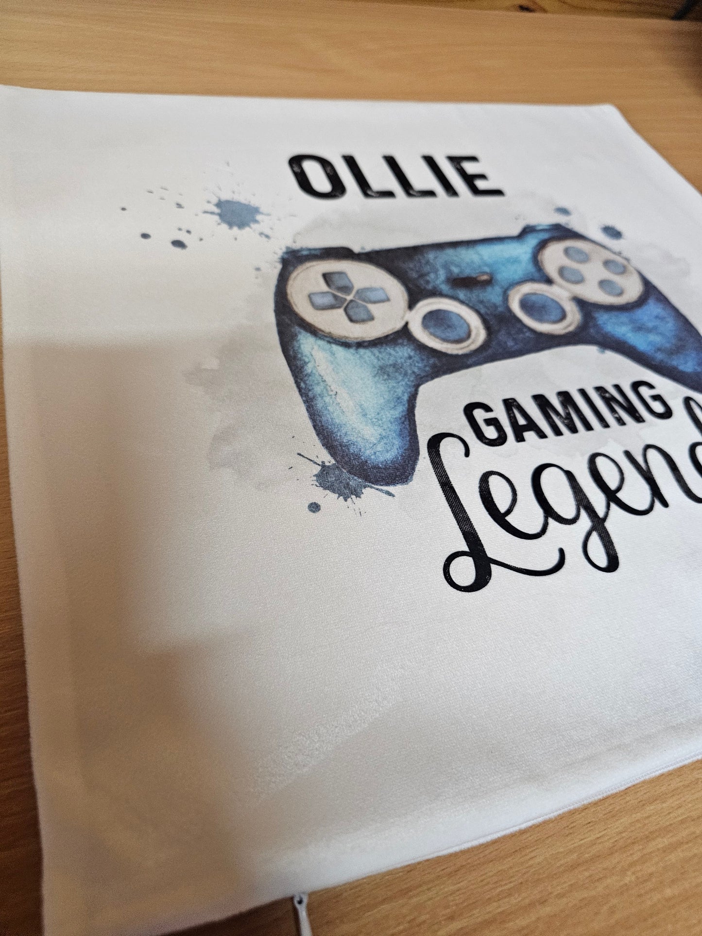 Personalised Gaming Cushion, Teen Boy Gift Pillow, Gamer Gifts, Gamer Lover Bedroom Decor