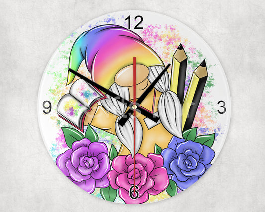 Teacher Class Room Clock, Teacher Gifts For School, Thank You Teacher Gonk Gift