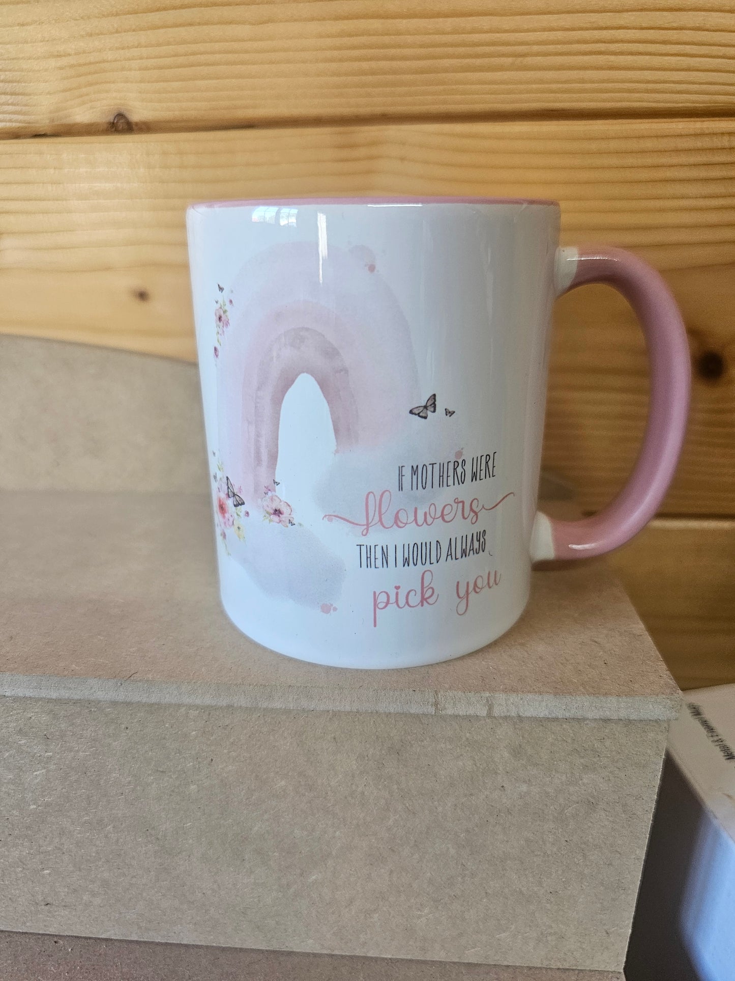 Pink Mum Ceramic Mug
